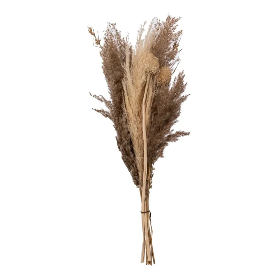 Bouquet di pampa decorativo 58h cm naturale
