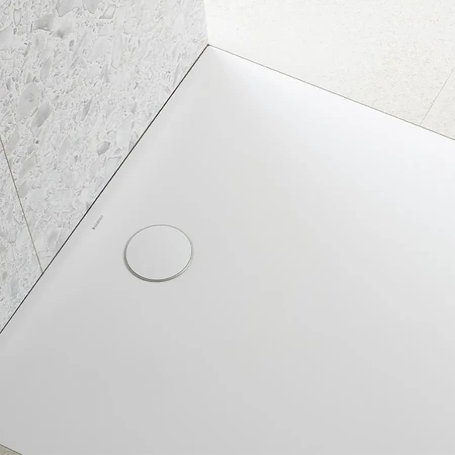 Piatto doccia 90x120 cm bianco satinato Serie Olona - Geberit