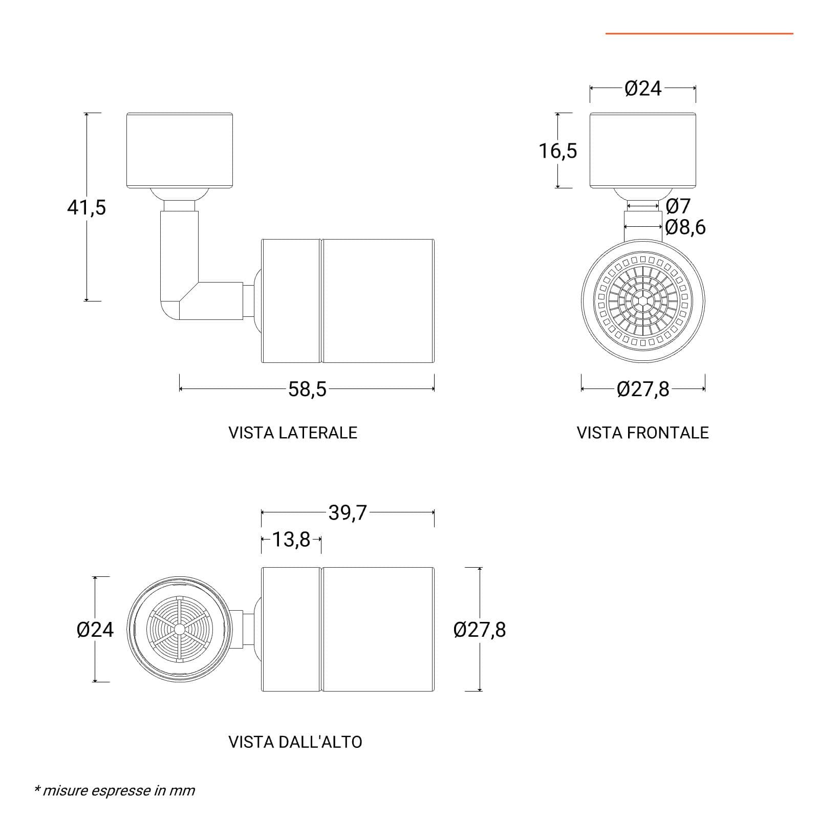 Aeratore multigetto orientabile con snodo - Kars