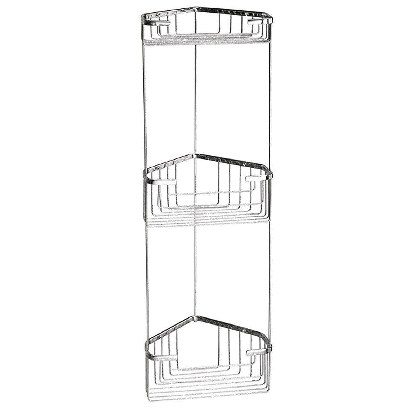 Angolare griglia doccia Gedy realizzato in acciaio inox 17,2x17,2x61,5h cm