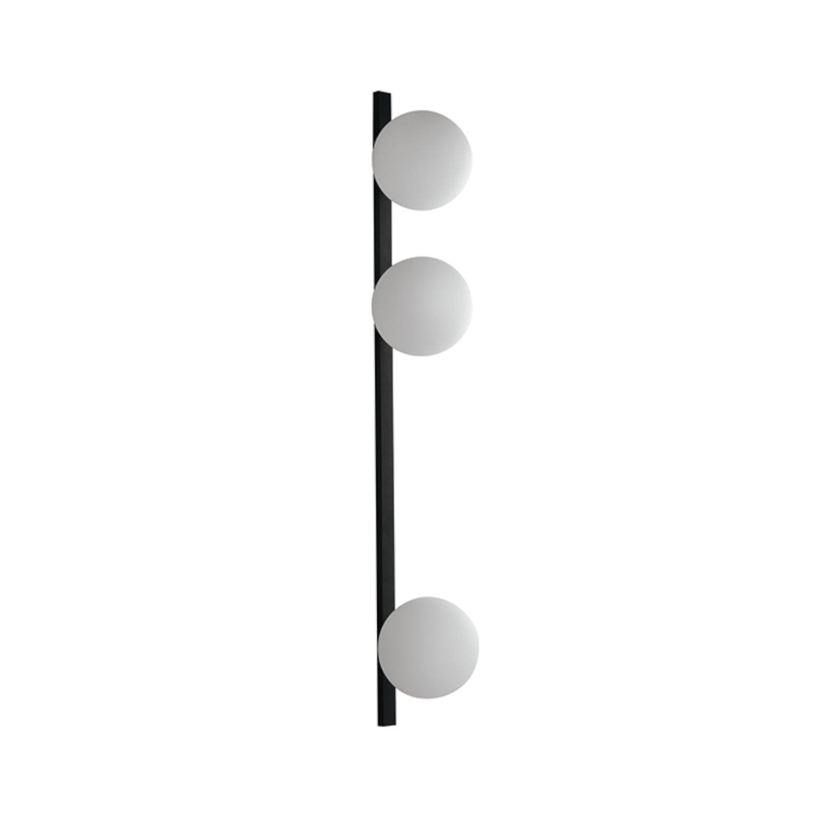 Applique 90 cm in metallo nero