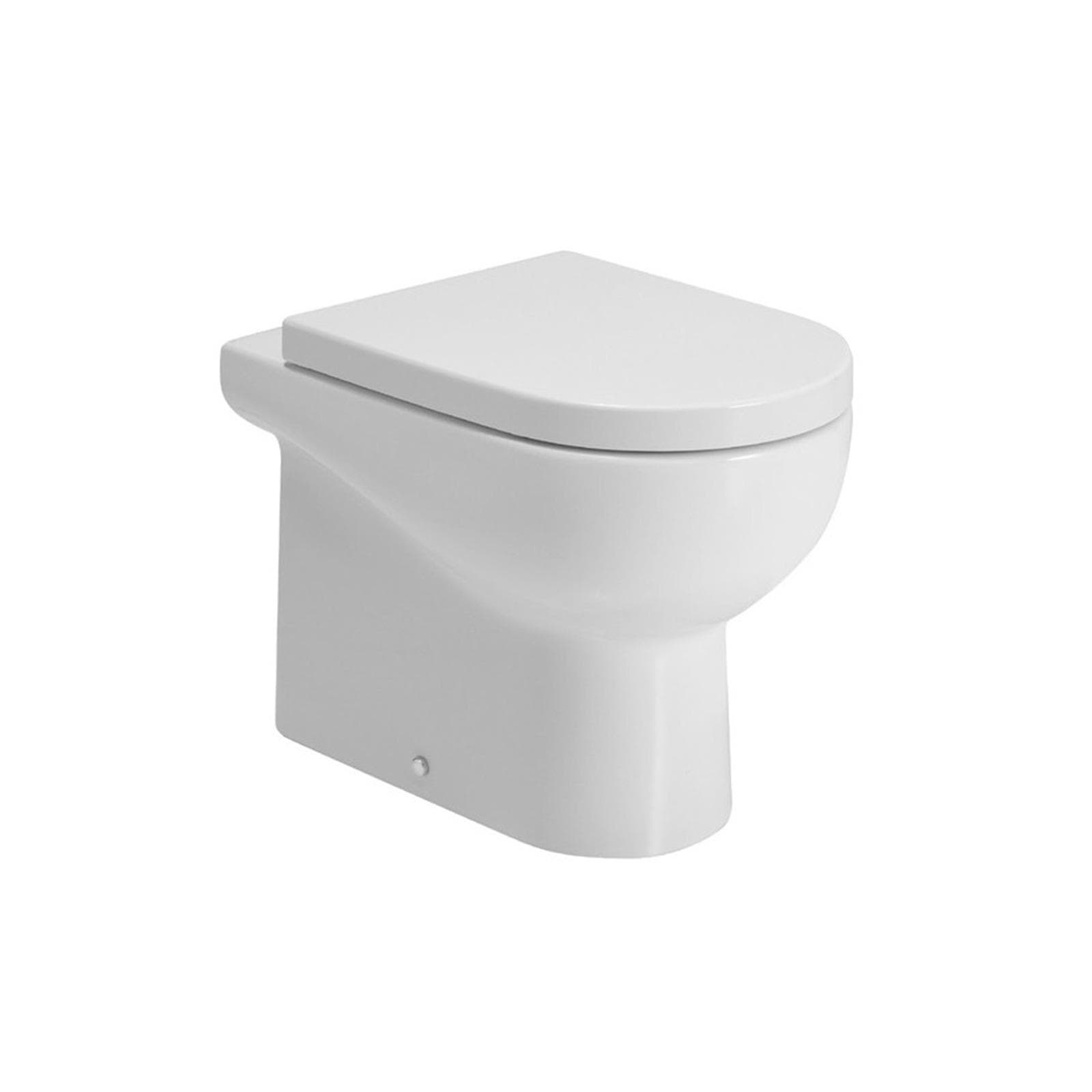 Azzurra Nuvola wc singolo water con sedile coprivaso con scarico traslato filoparete