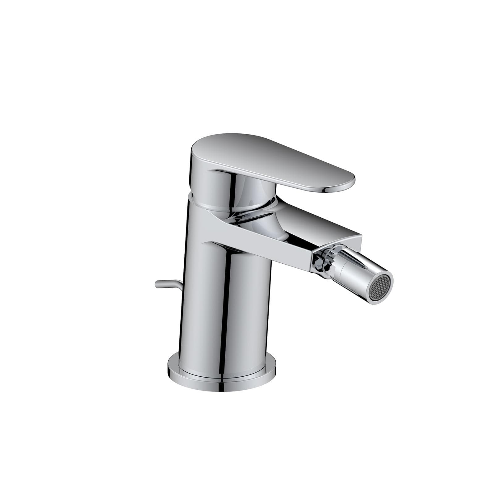 Bagno completo con mobile sospeso 70 cm bianco opaco 2 ante con specchio sanitari e miscelatori - Davis