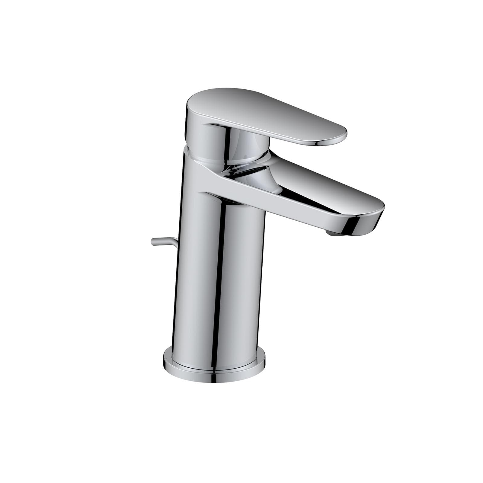 Bagno completo con mobile sospeso 90 cm carta da zucchero 2 ante con sanitari con miscelatori e specchio - Davis