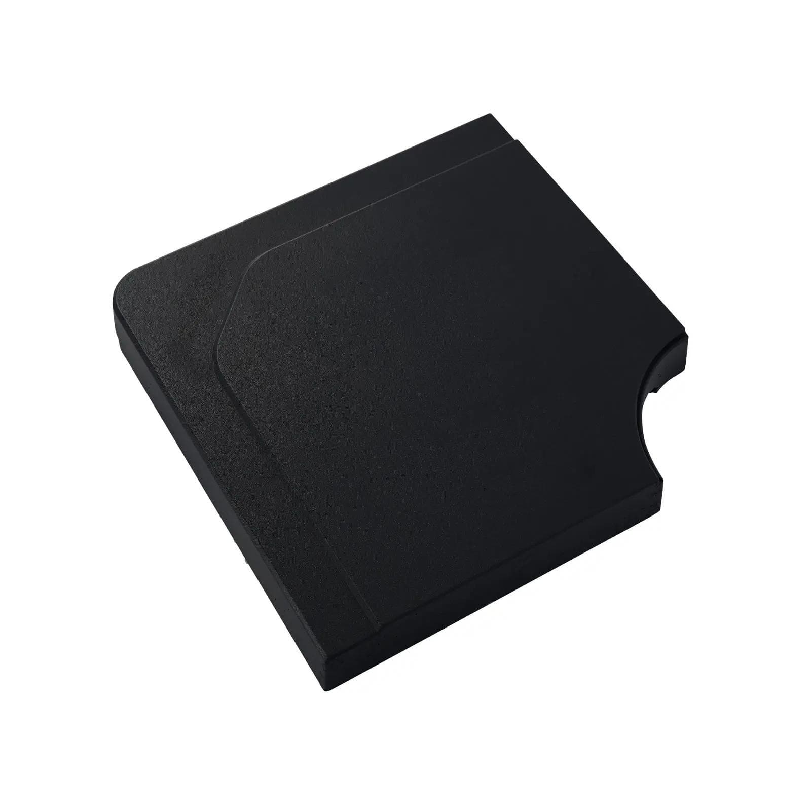 Base per ombrellone con palo laterale 38x38 cm da 15 kg in cemento nero - Chamberi