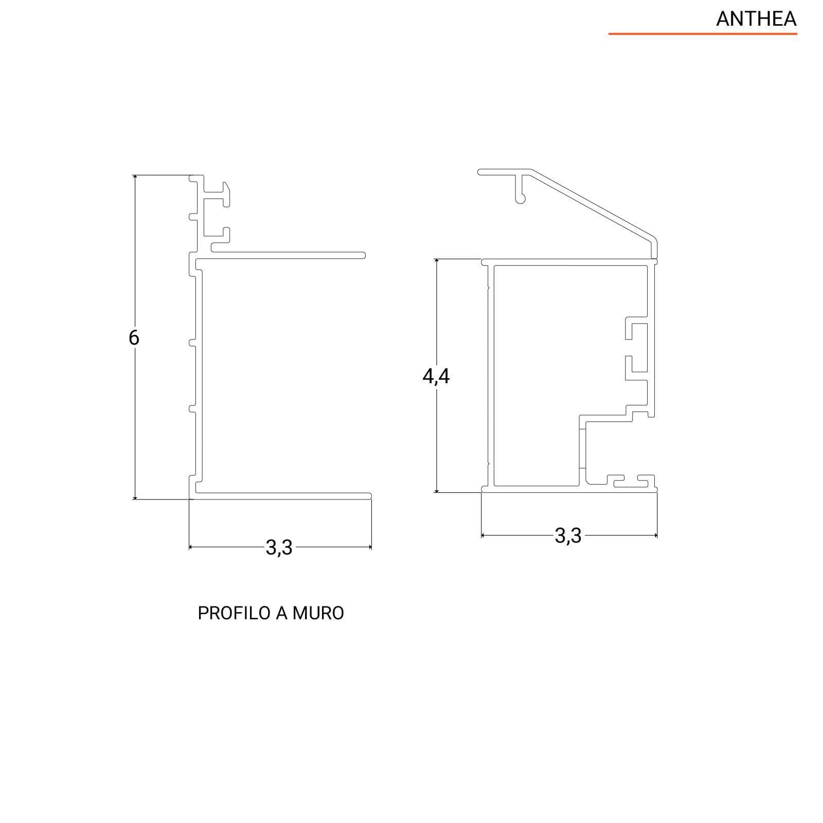 Box doccia 90x140 cm scorrevole SoftClose 8mm anticalcare 200h - Anthea