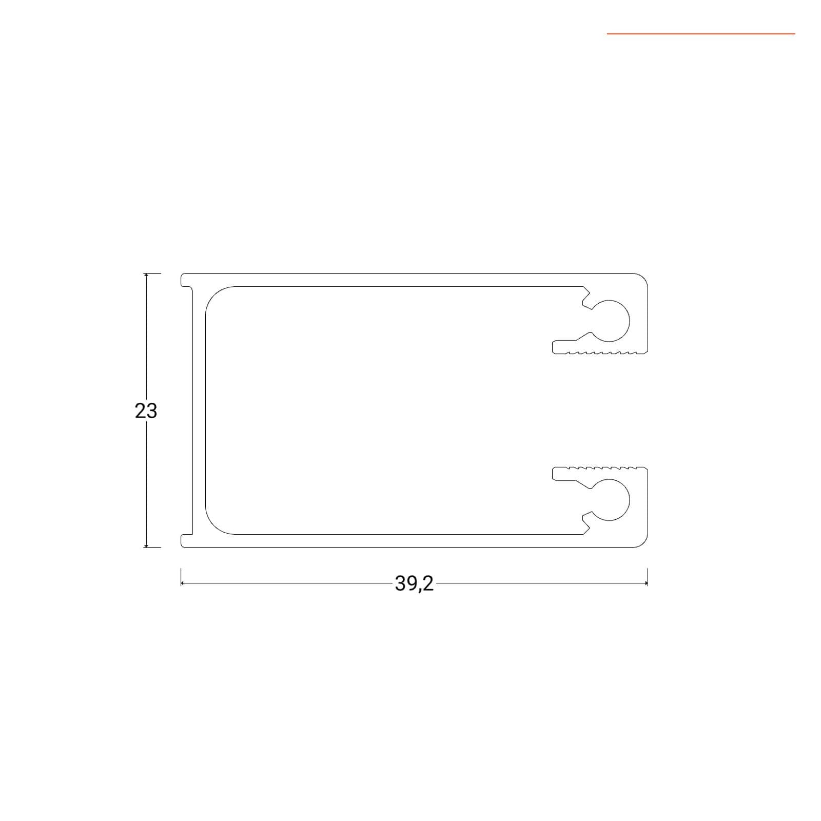 Box doccia walk-in 110 cm con anta girevole 45 cm vetro anticalcare trasparente e profilo cromo 200h - Keep