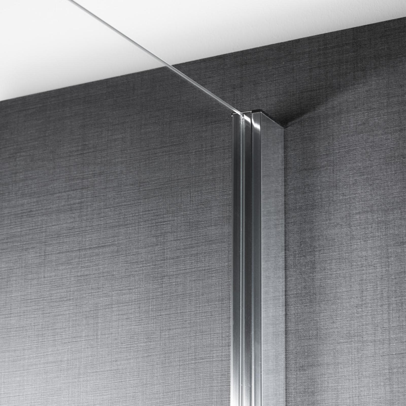 Box doccia 3 lati 90x140x90 cm doppio scorrevole anticalcare - Garbo