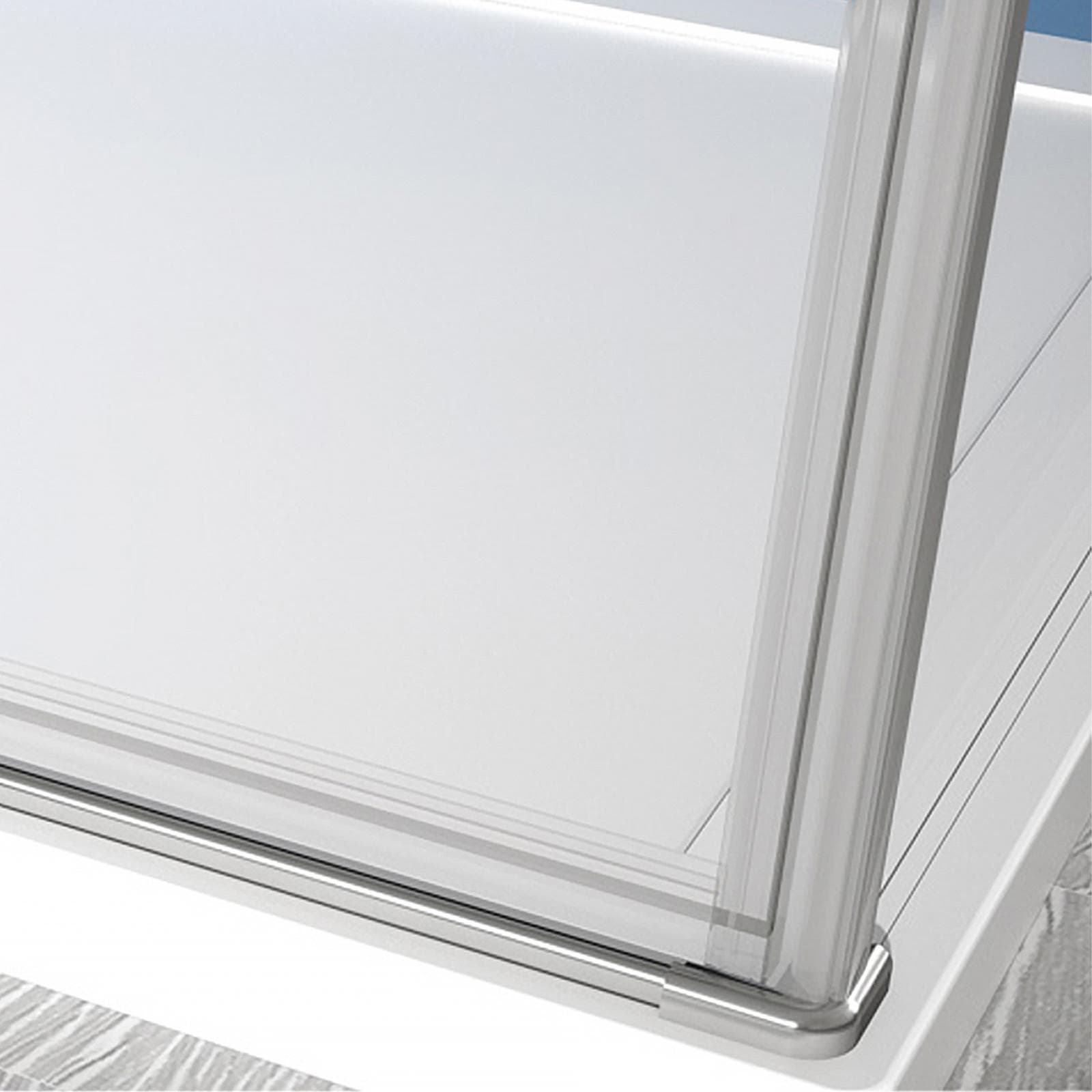 Box doccia 80x140 cm battente vetro temperato anticalcare 195h - Closet
