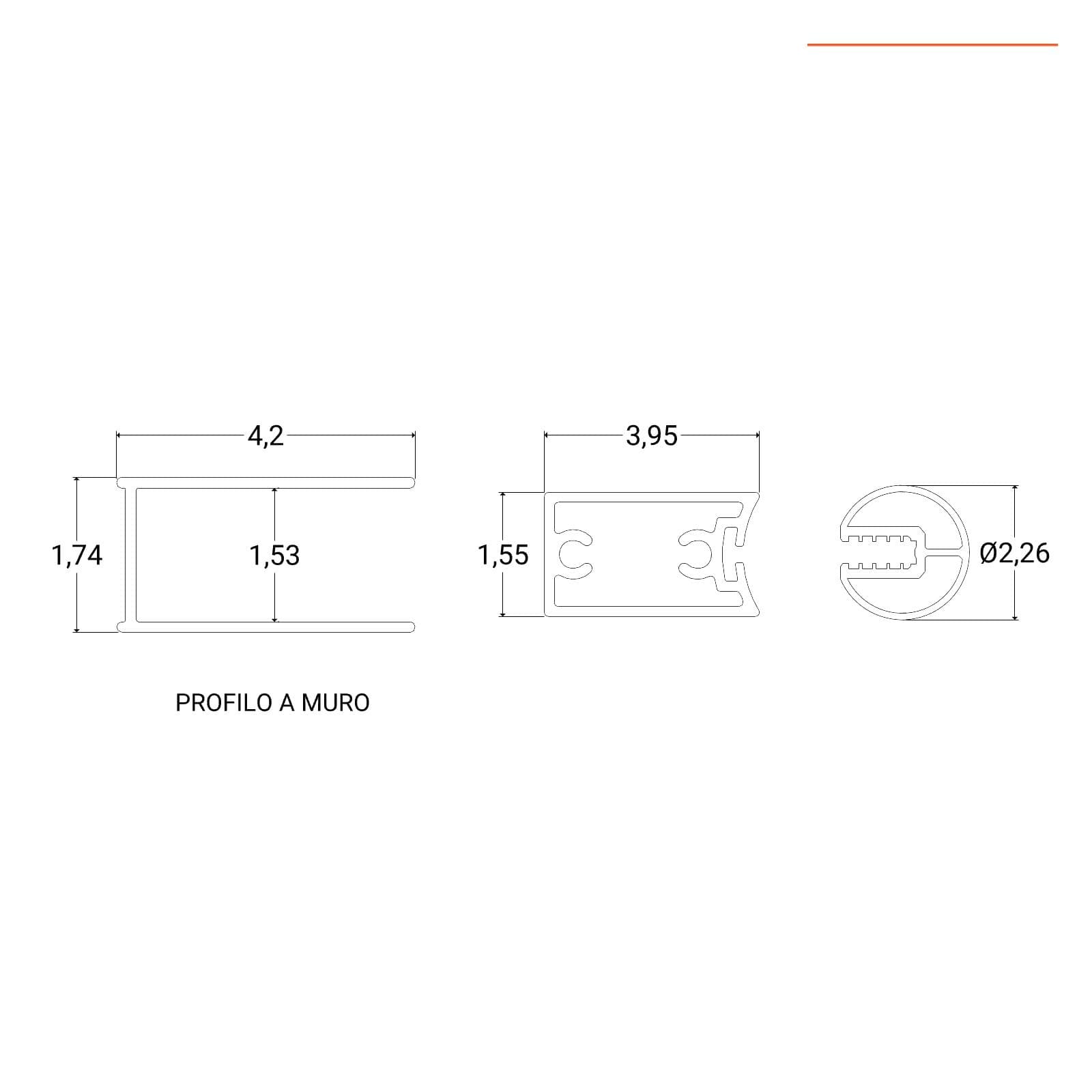 Box doccia 60x90 cm battente in vetro temperato 6mm trasparente 195h - Nilo