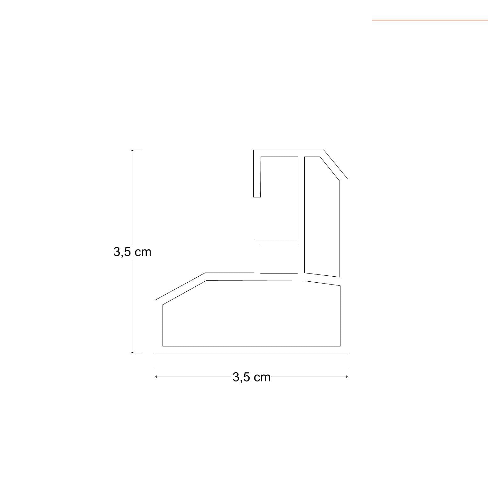 Box sopravasca parete da 140 cm e apertura laterale a soffietto in acrilico