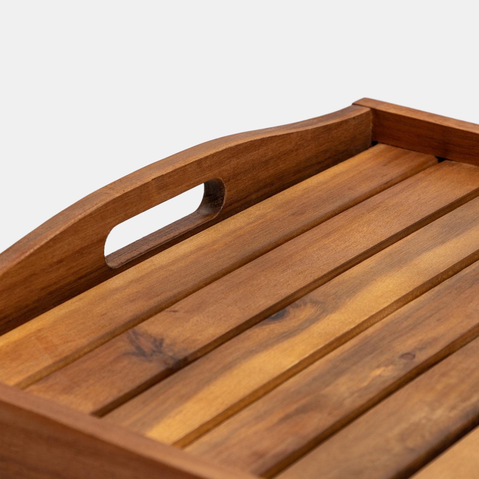 Carrello portavivande in legno di acacia - Paja