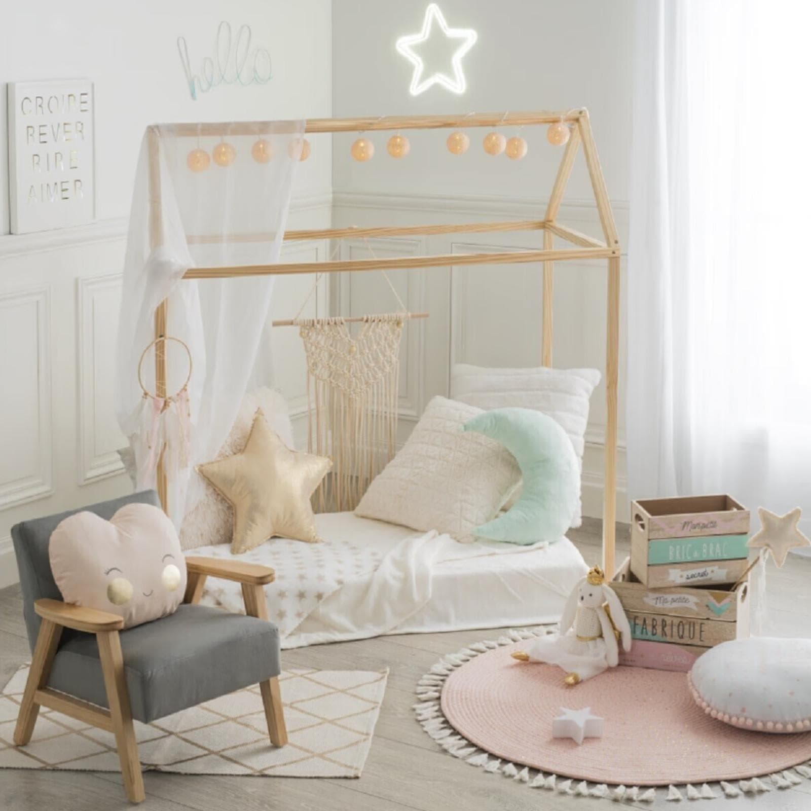Casetta per bambini 116x125h cm in legno - Homie
