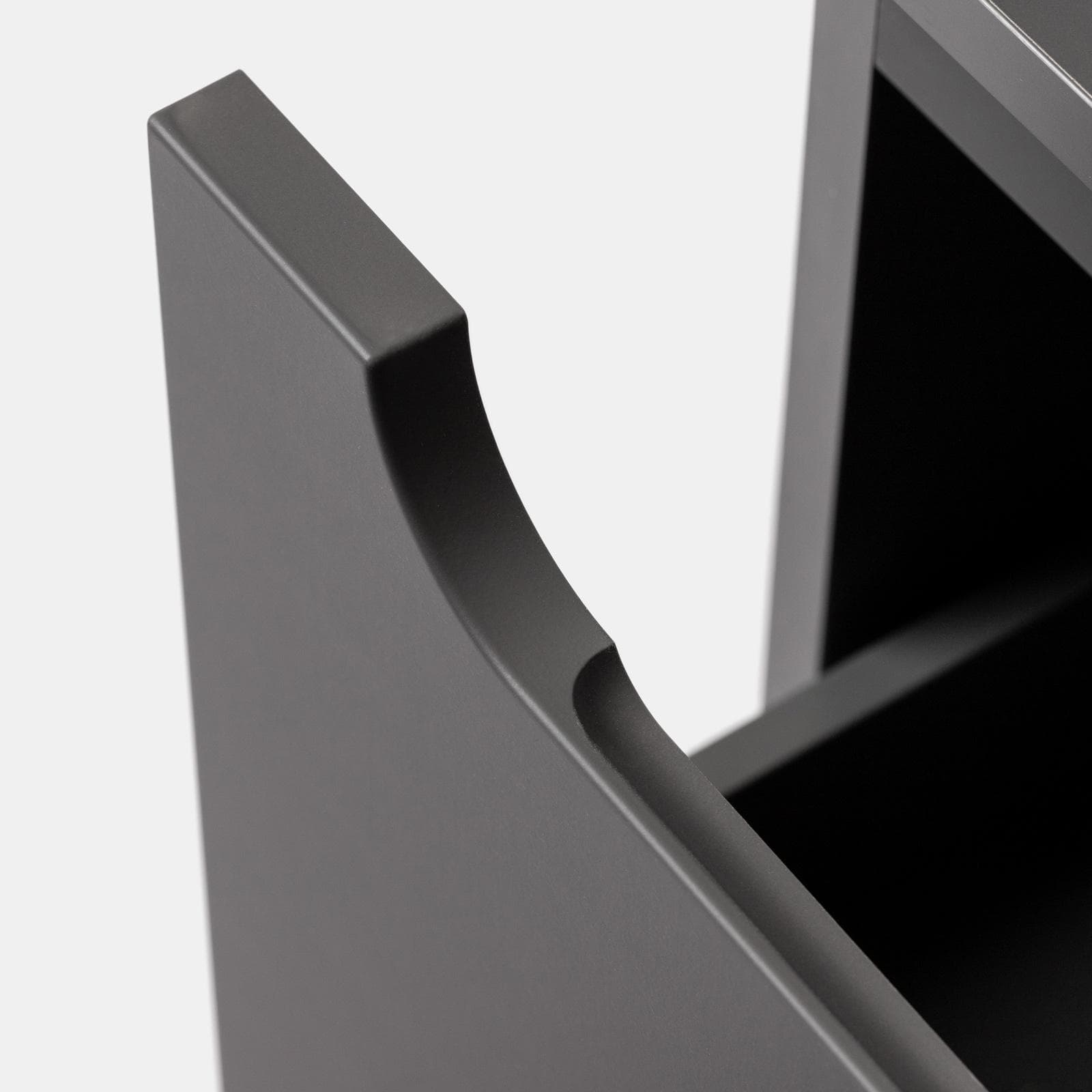 Cassettone sospeso 60 cm con top antracite - Sleek