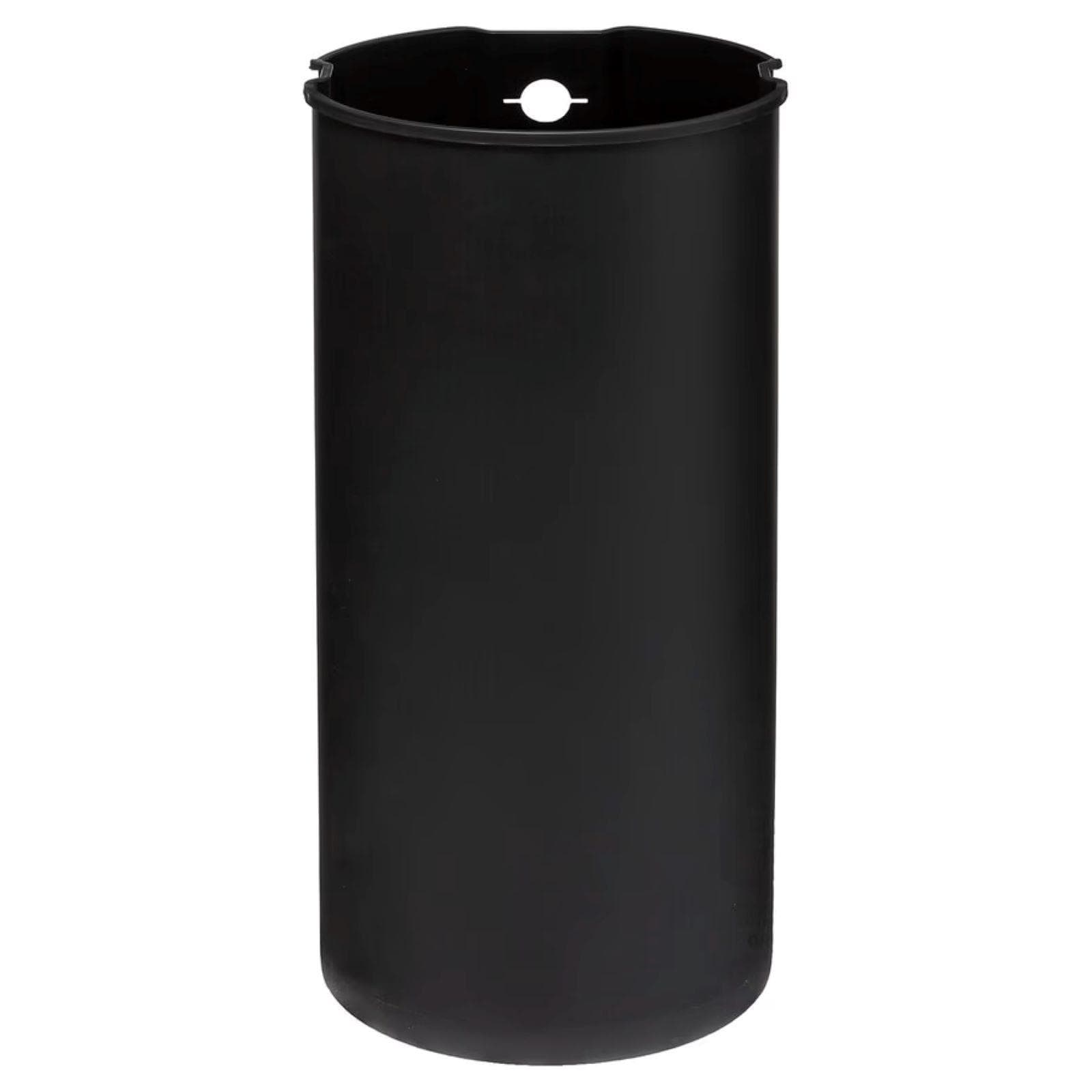 Pattumiera 30 litri rotonda in acciaio inox cromo con coperchio e pedale - Thalor