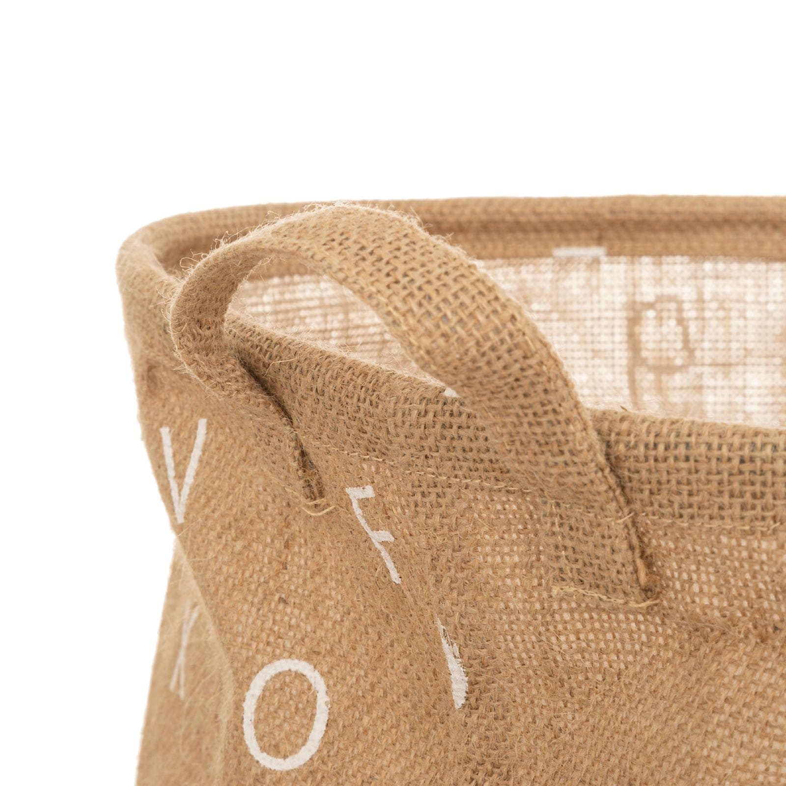 Cesto contenitore rotondo 35 cm in juta naturale - Kids