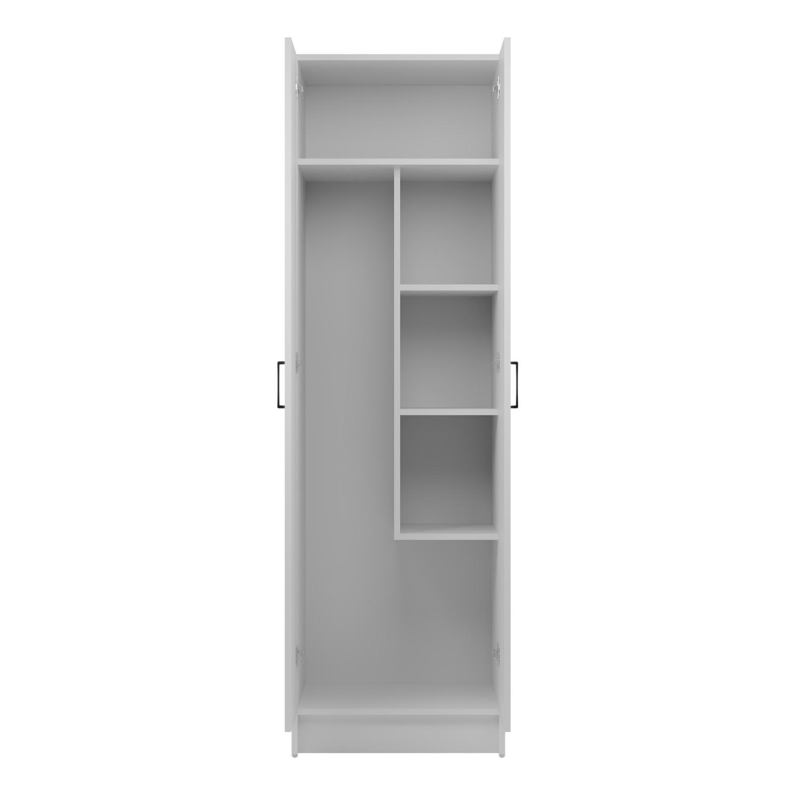 Colonna Colf Colavene 210hh cm con ripiani e contenitori interni bianco opaco