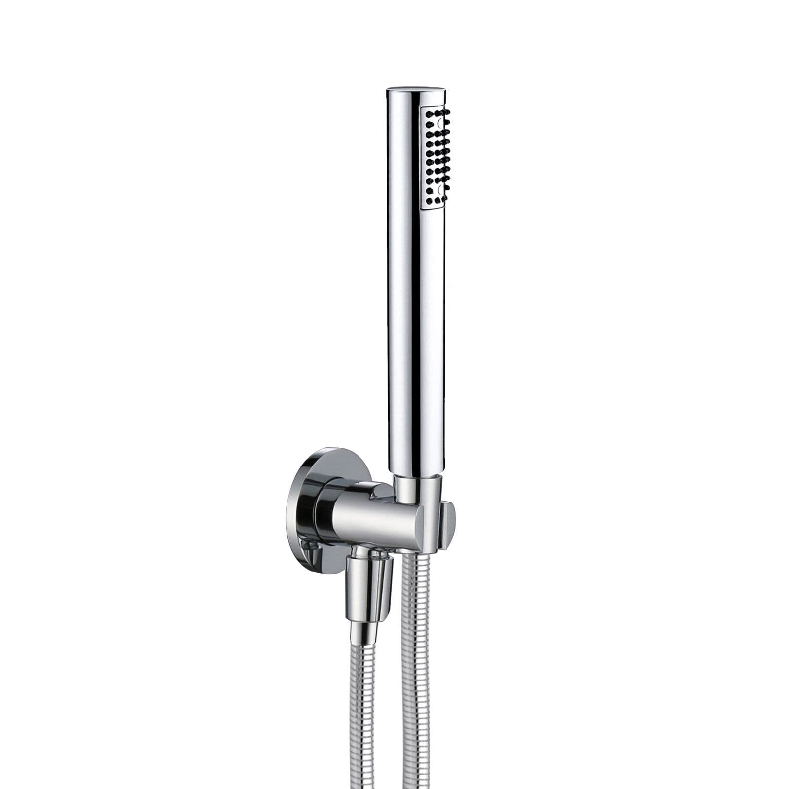 Composizione doccia Jacuzzi - Rubinetteria Aquasoul con braccio soffione doccetta e miscelatore