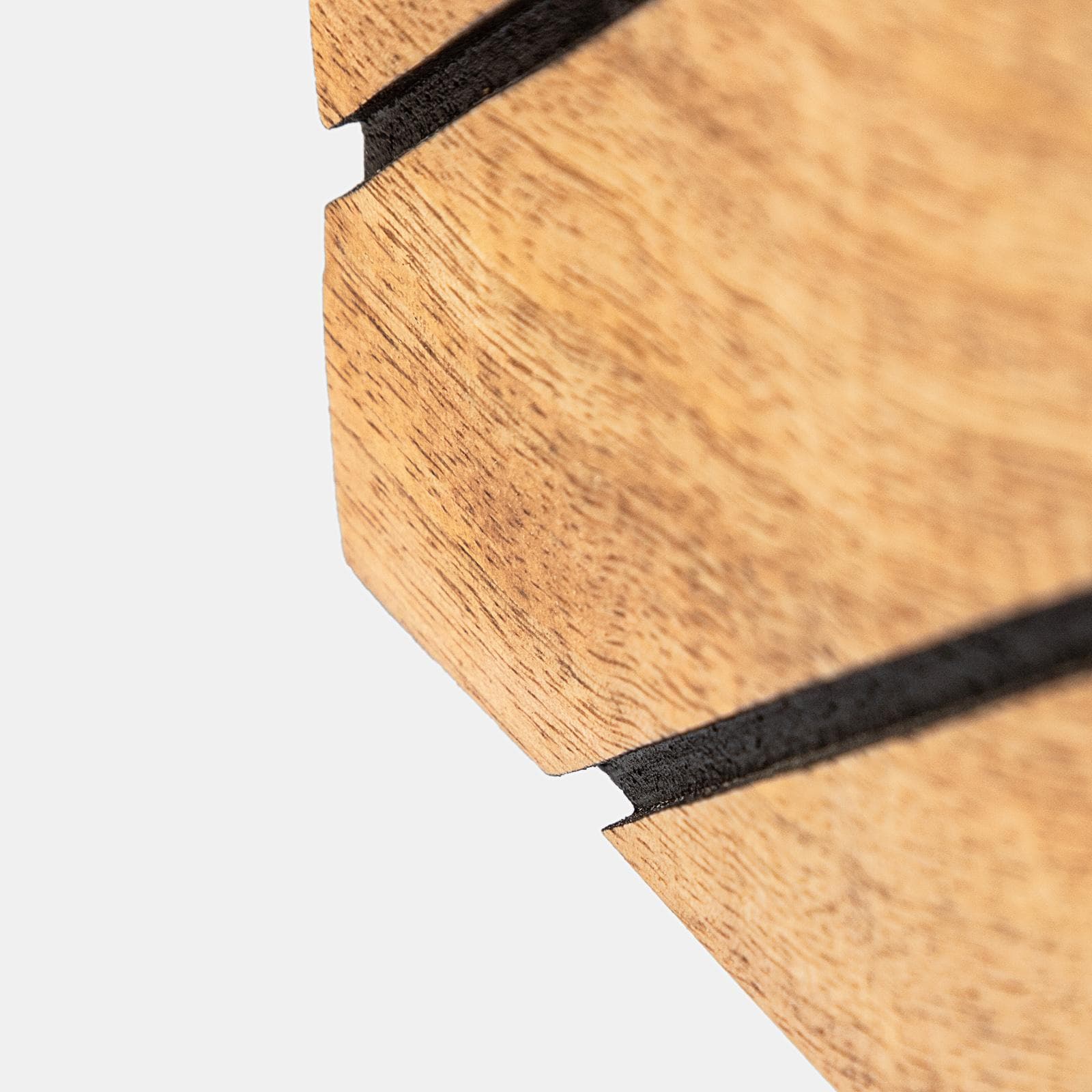 Consolle 133x76h cm in legno di mango e metallo con 3 cassetti - Freia Mango