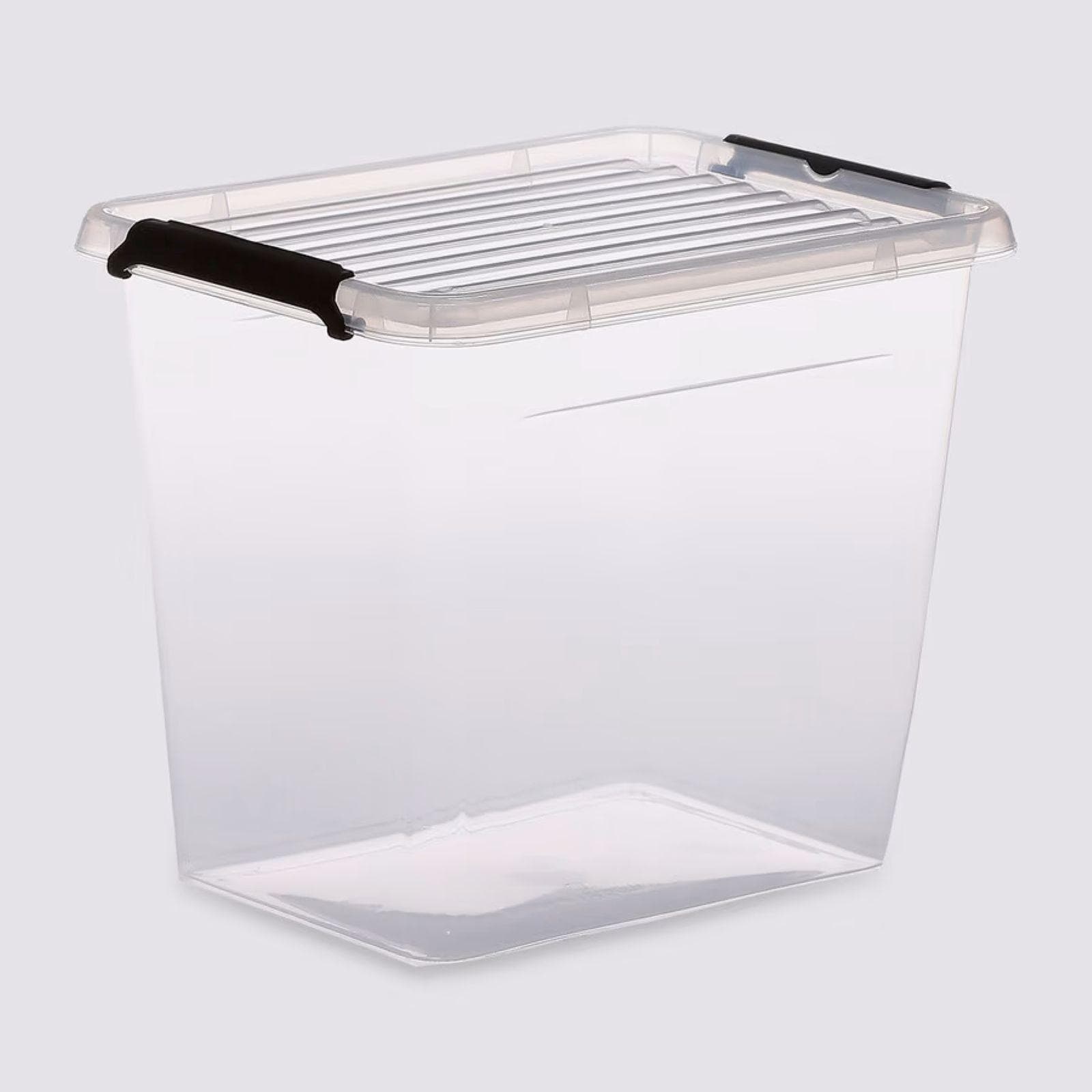 Contenitore 20x17h cm in polipropilene con chiusura a clip - Archivia