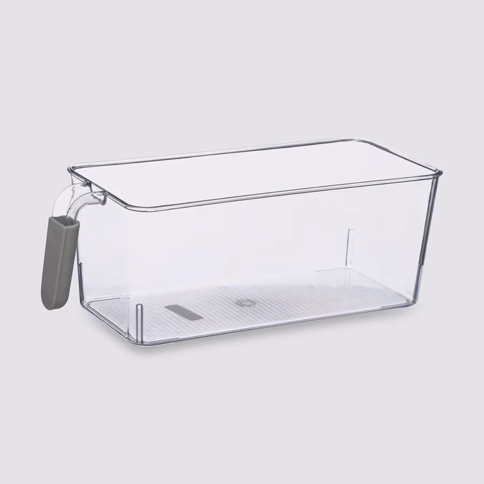 Contenitore per frigorifero 31x18 cm trasparente con manico