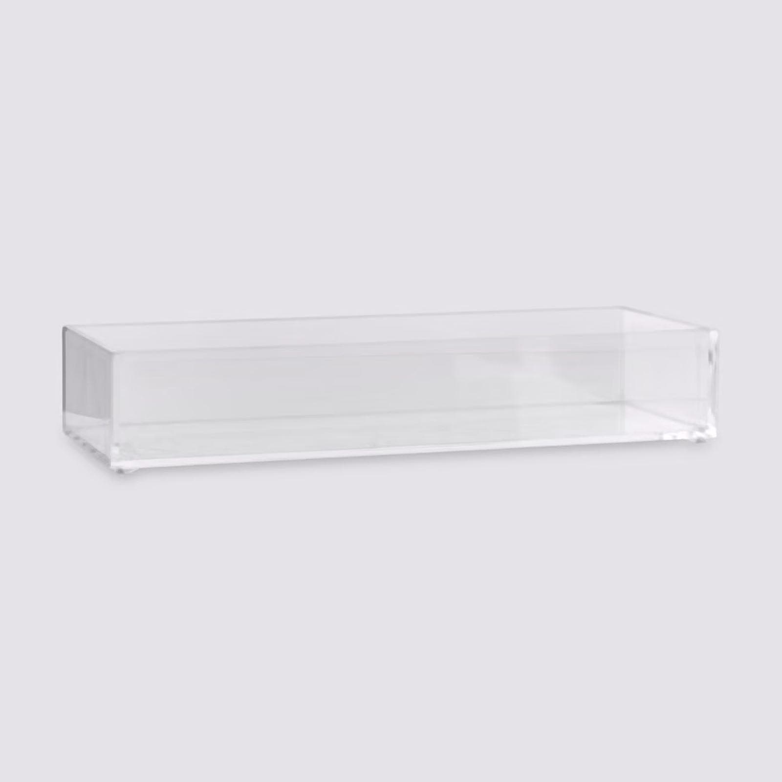 Contenitore portaoggetti 26x5h cm trasparente - Belive