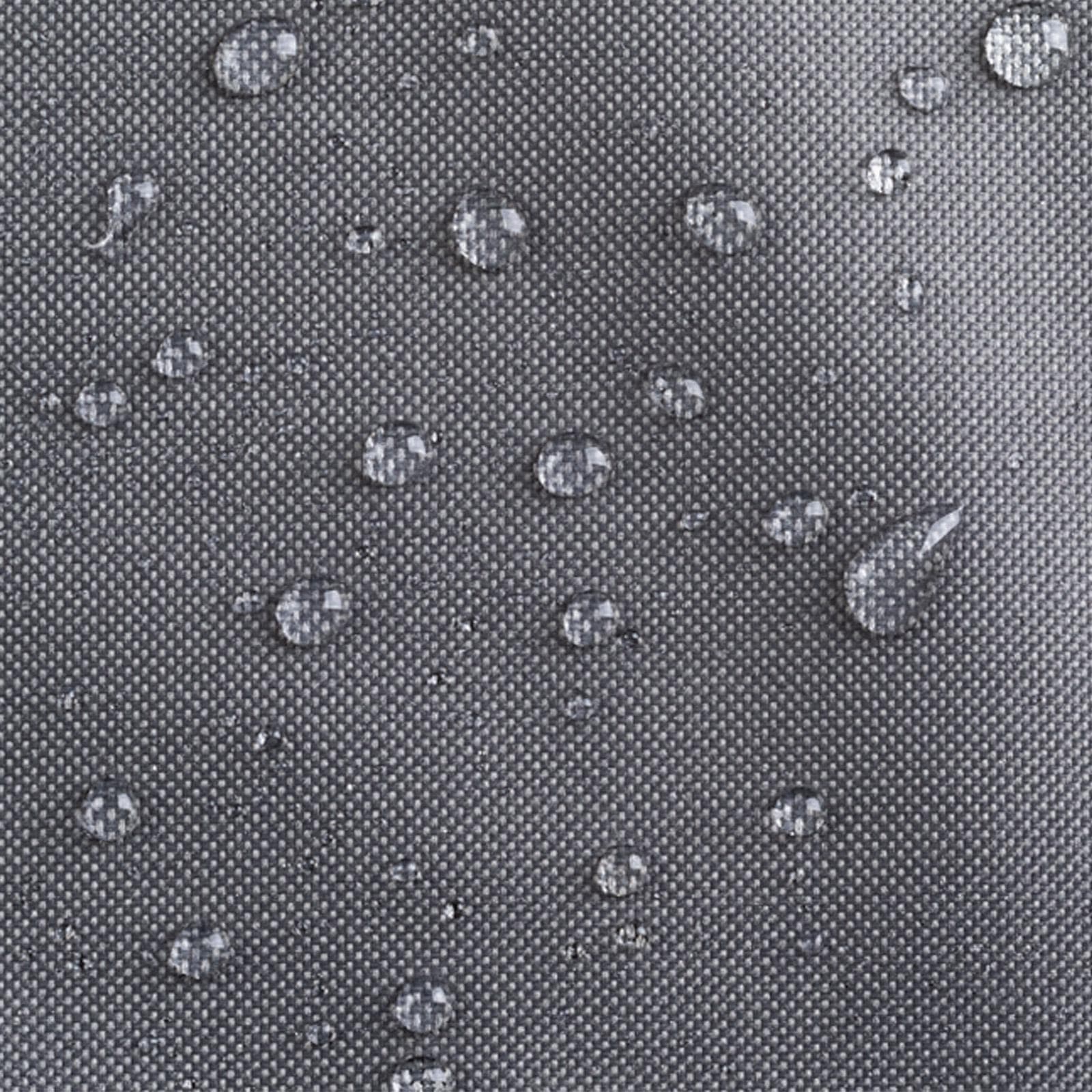 Copertura protettiva per tavolo 110x80 cm in poliestere idrorepellente antracite - Wakanda