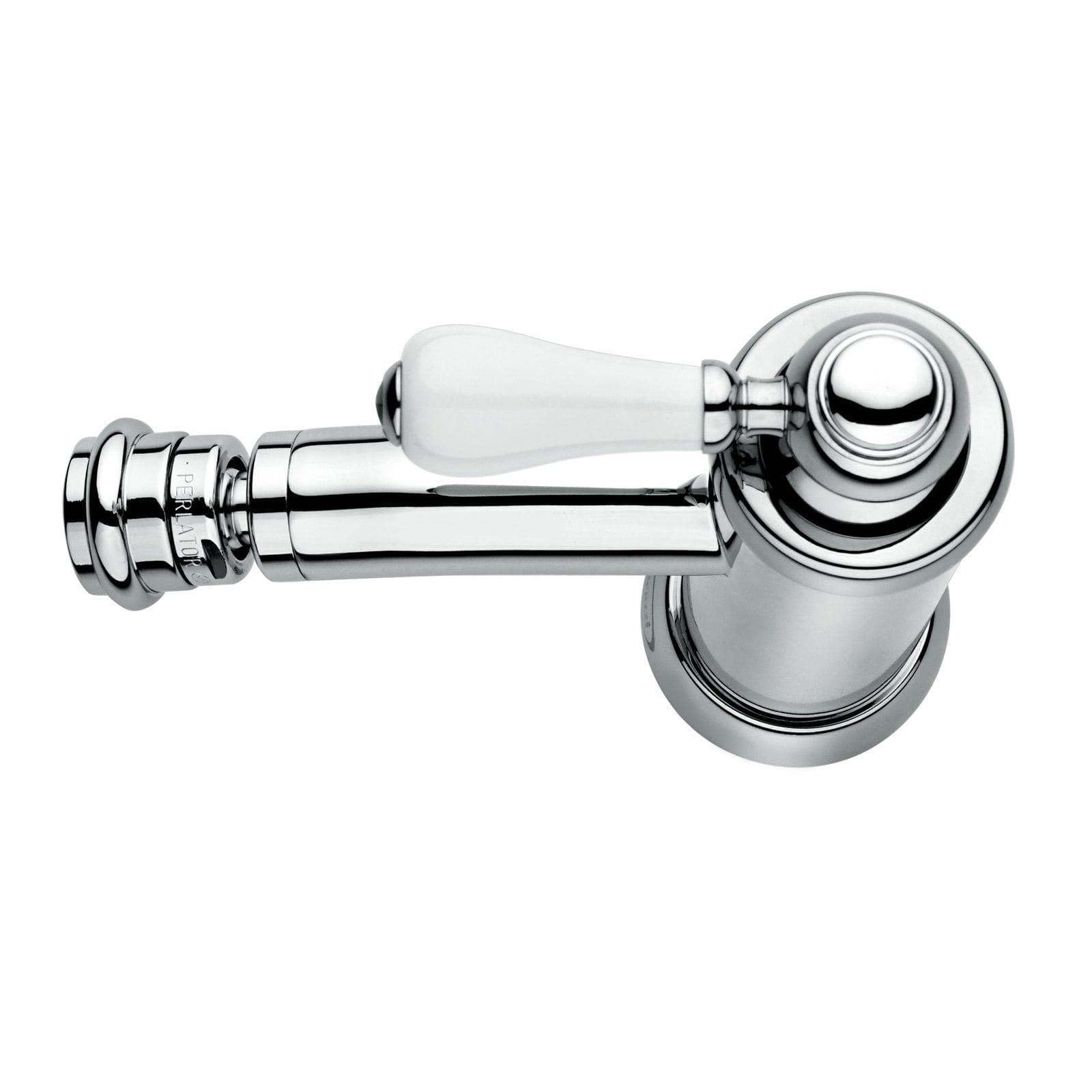 Coppia miscelatori lavabo e bidet BRERA di Jacuzzi - Rubinetteria per piletta click clack ottone cromo e ceramica bianca