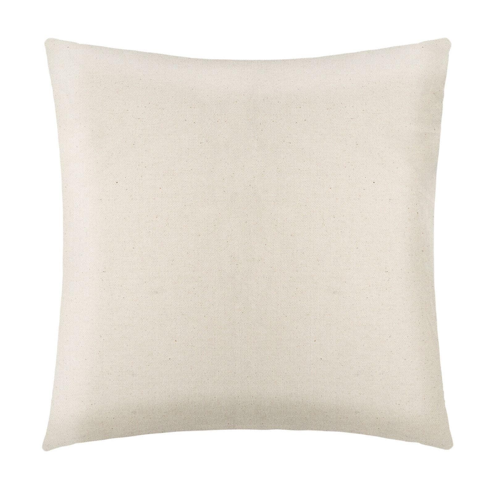 Copricuscino 40x40 cm in ciniglia rosa e beige con palme