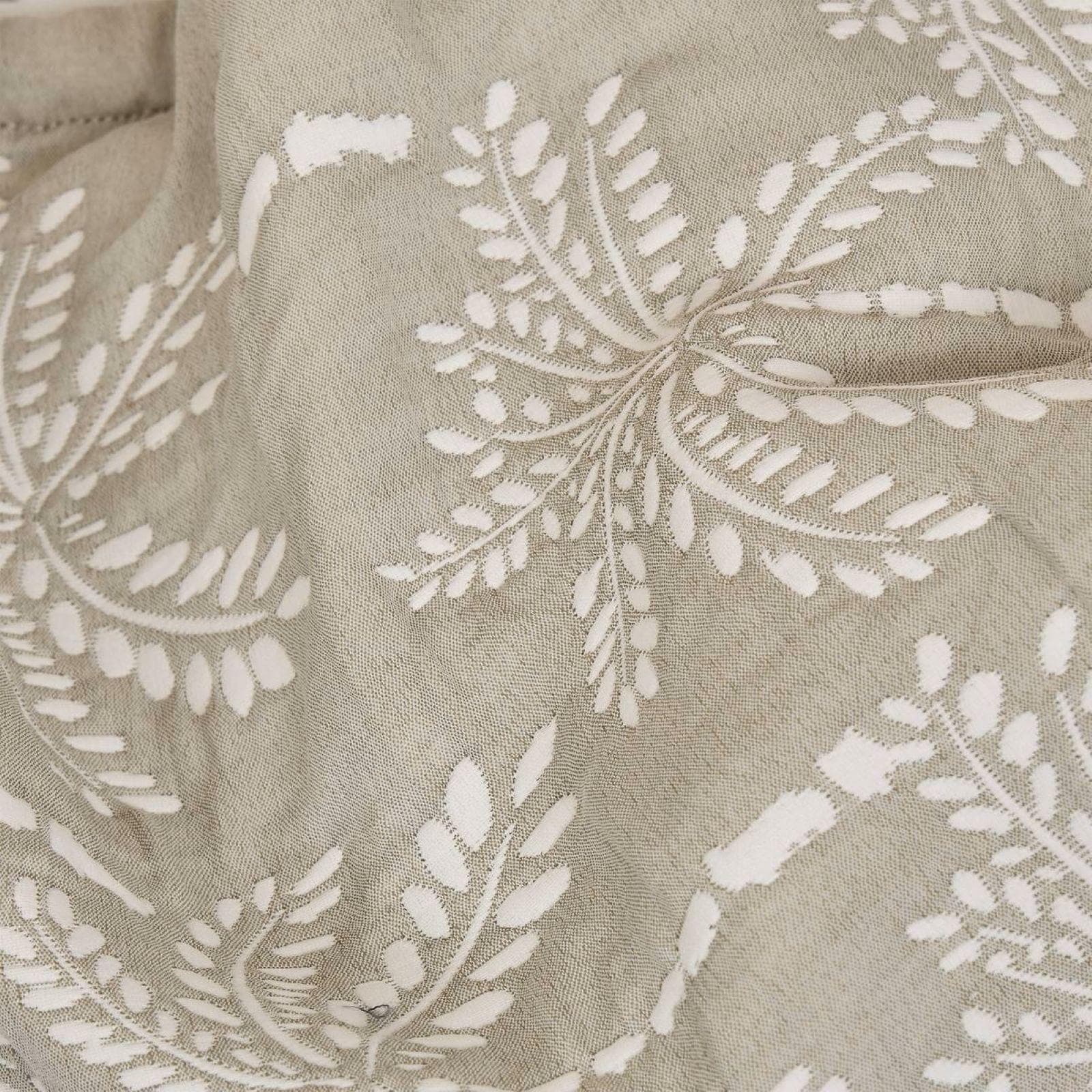 Copriletto 260x240 cm reversibile in tessuto grigio e bianco
