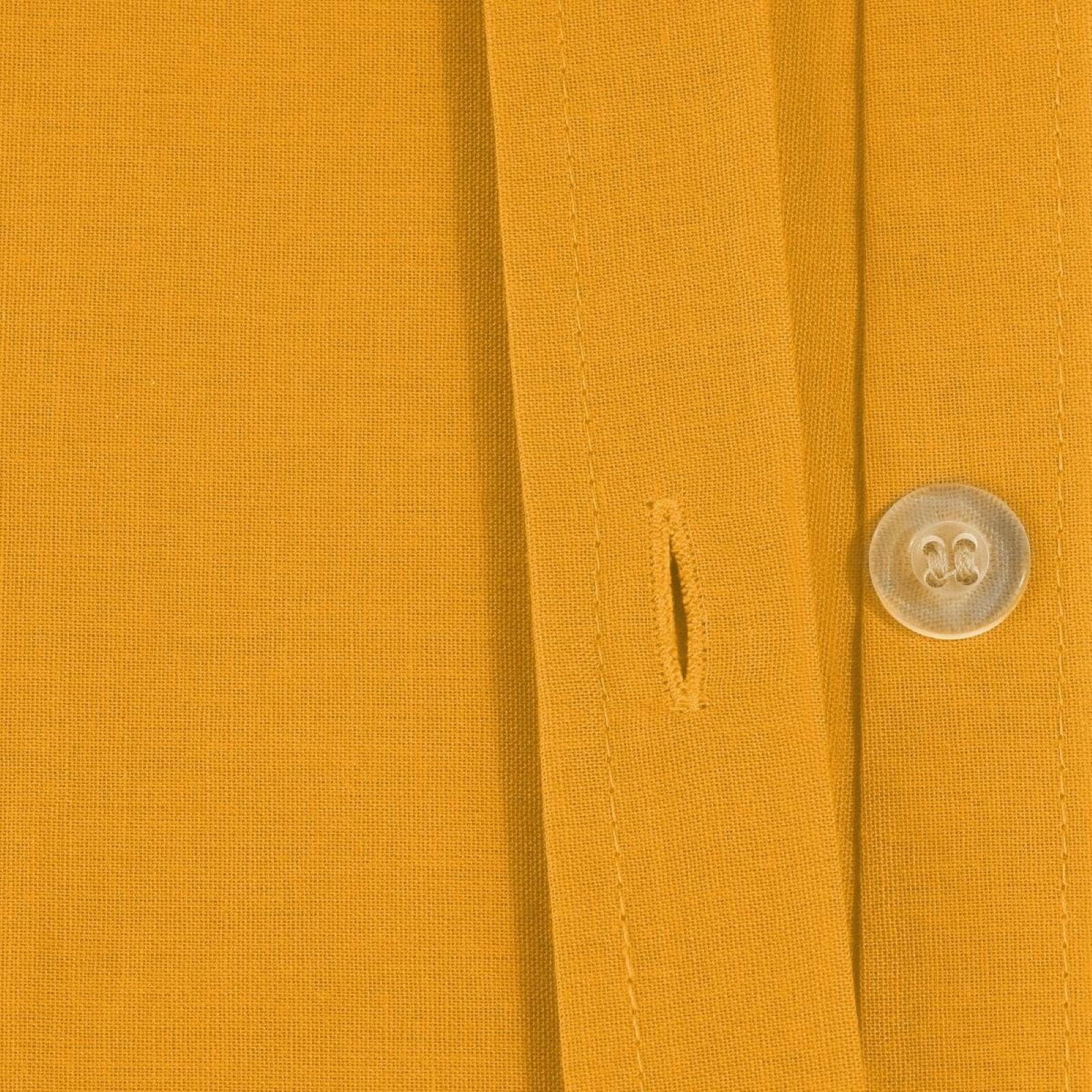 Copripiumino singolo 140x200 cm in cotone ocra - Bellini