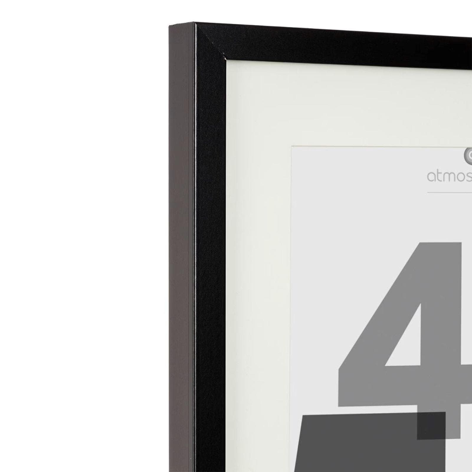 Cornice per foto 40x50 cm reversibile in legno nero - Talirha