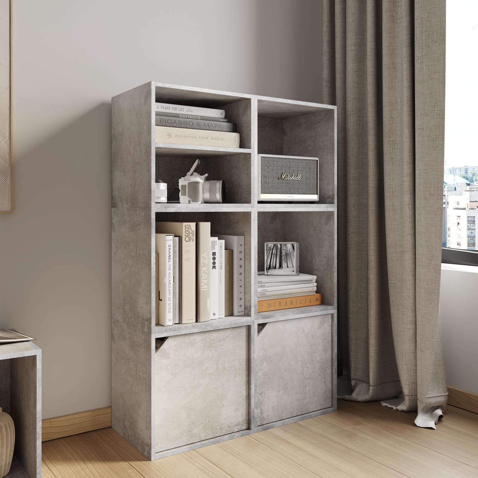 Cubo modulare cemento - Puzzle
