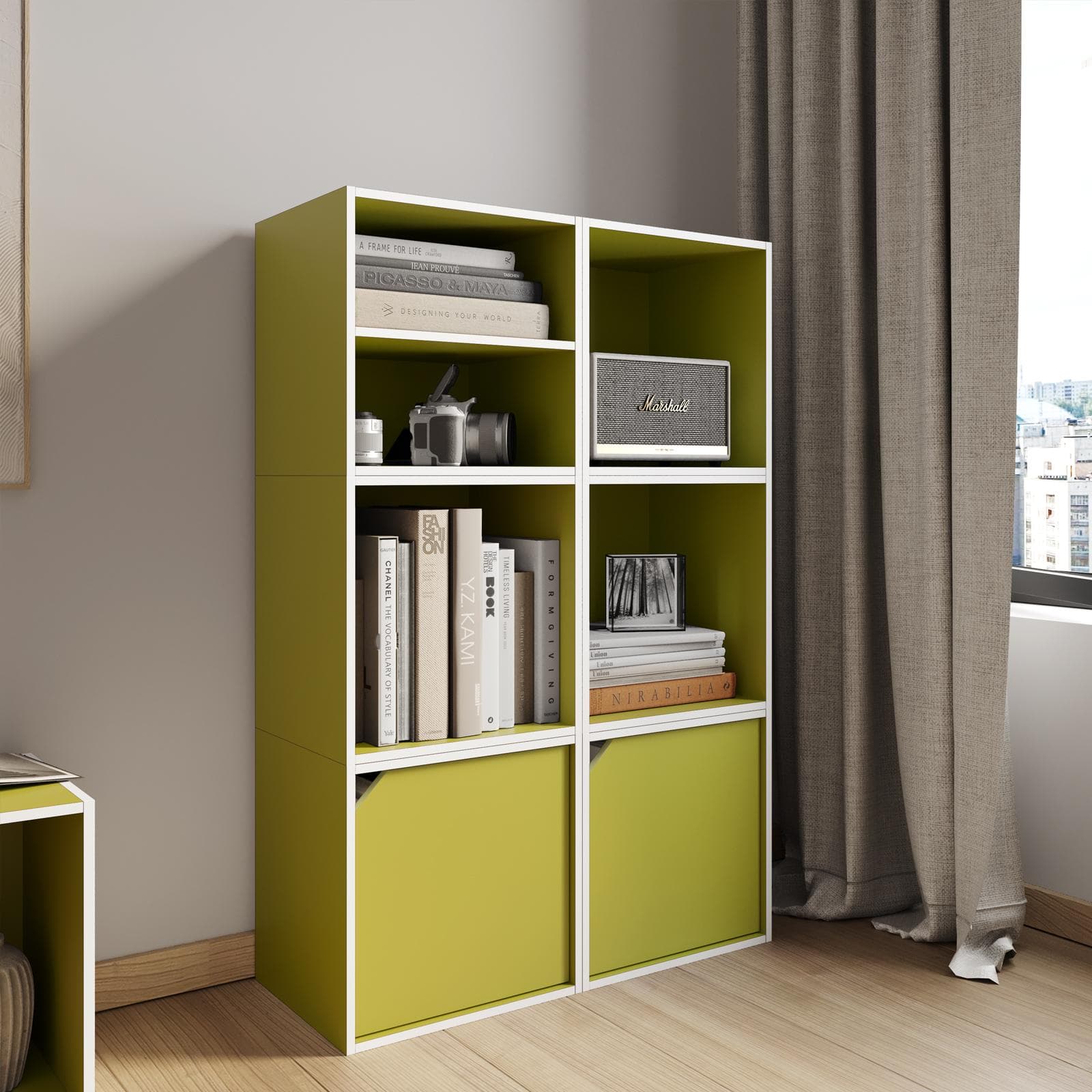 Cubo modulare verde - Puzzle