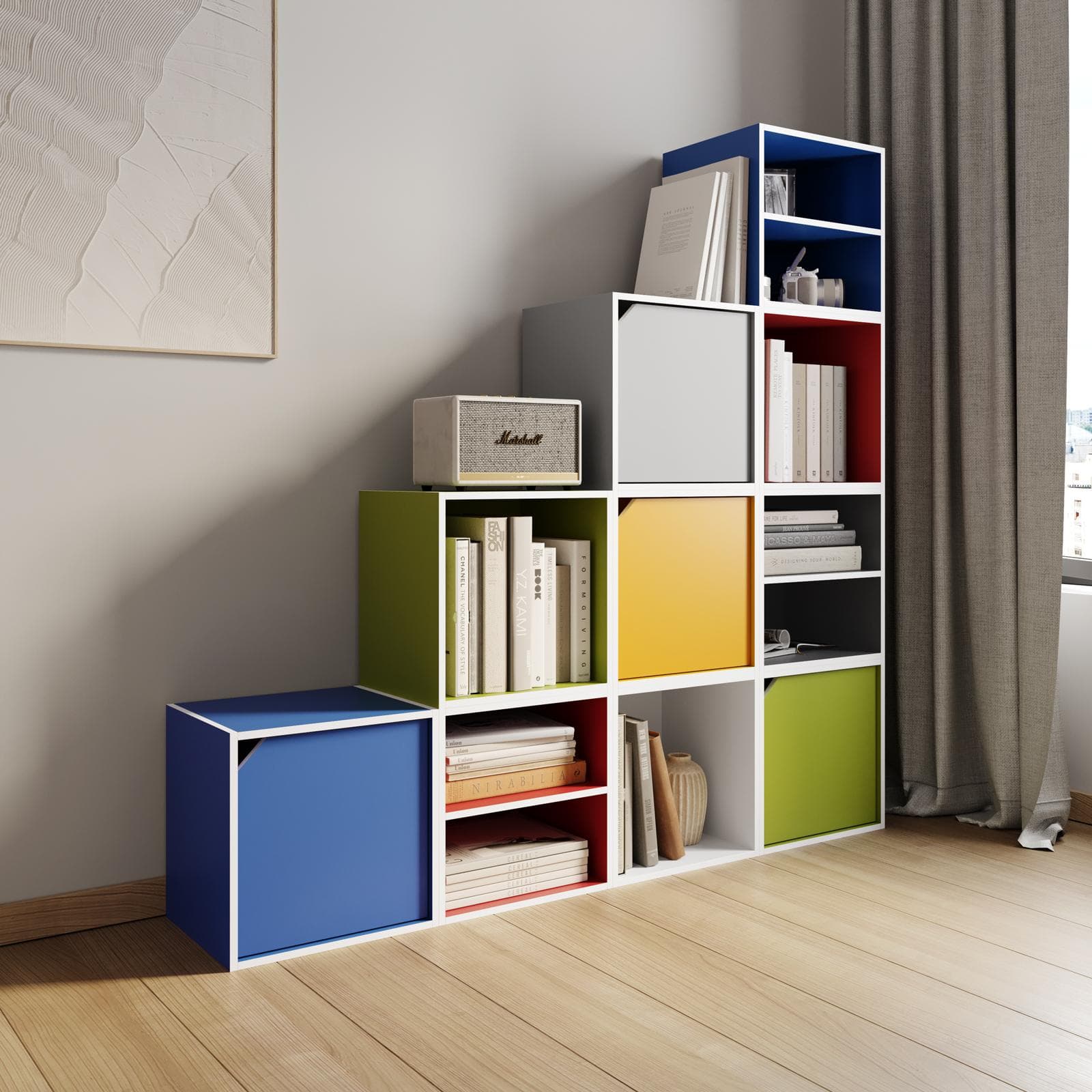 Cubo modulare verde - Puzzle
