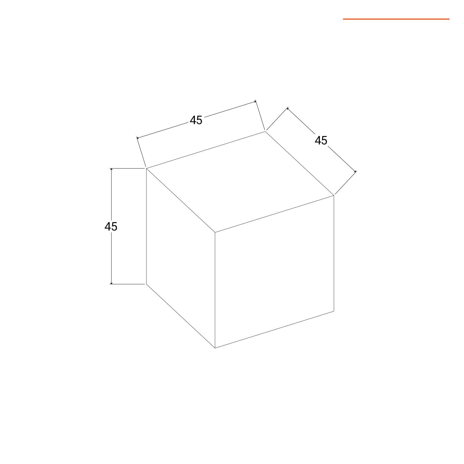 Cubo multiuso per esterni 45 h cm in polietilene bronzo - Kubbot