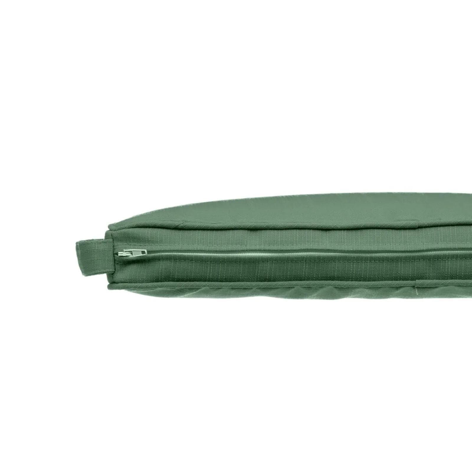 Cuscino con velcro per sedia 40x40 cm in poliestere verde oliva - Bangkok