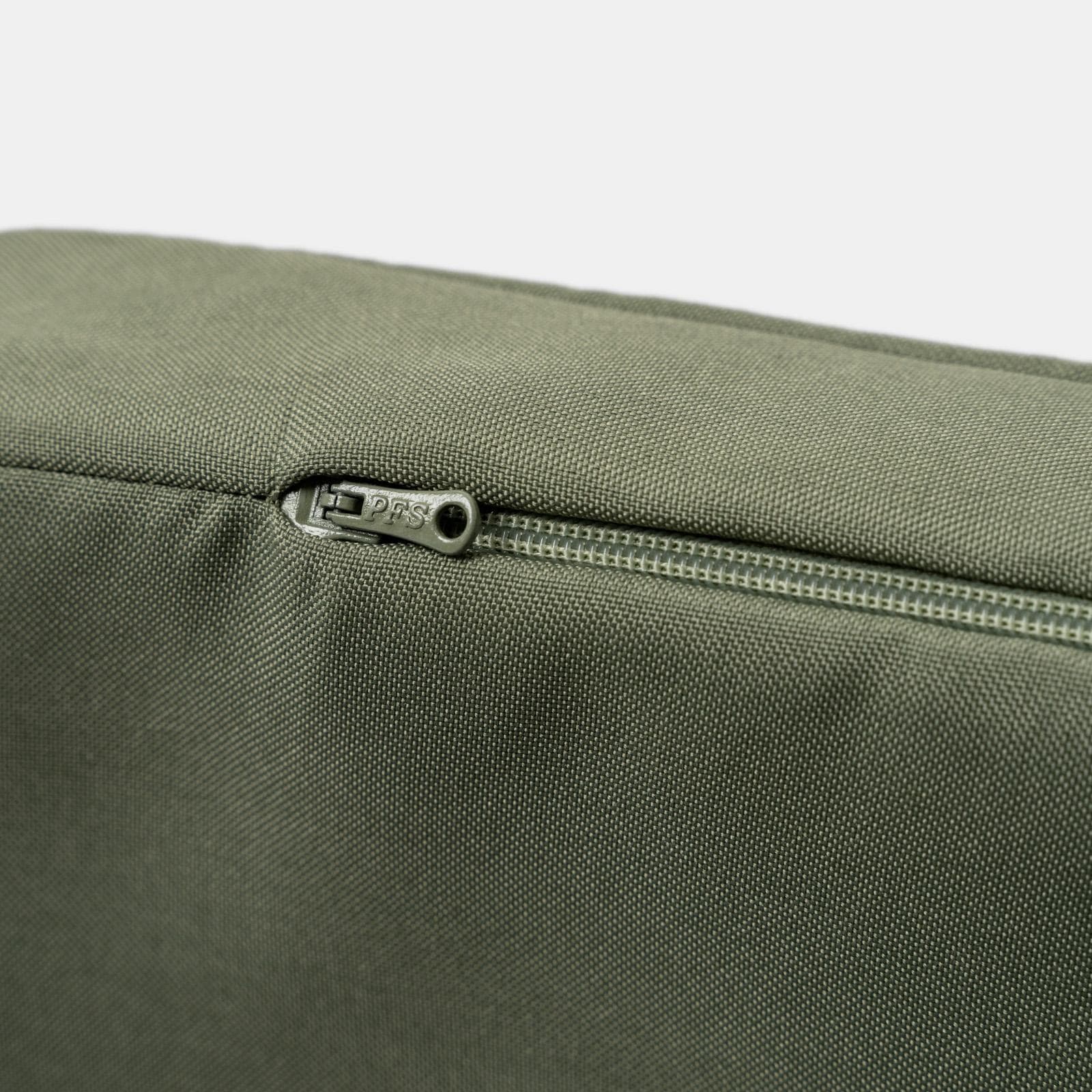 Cuscino da esterno 40x40 cm per sedia con velcro in poliestere idrorepellente verde - Bangkok