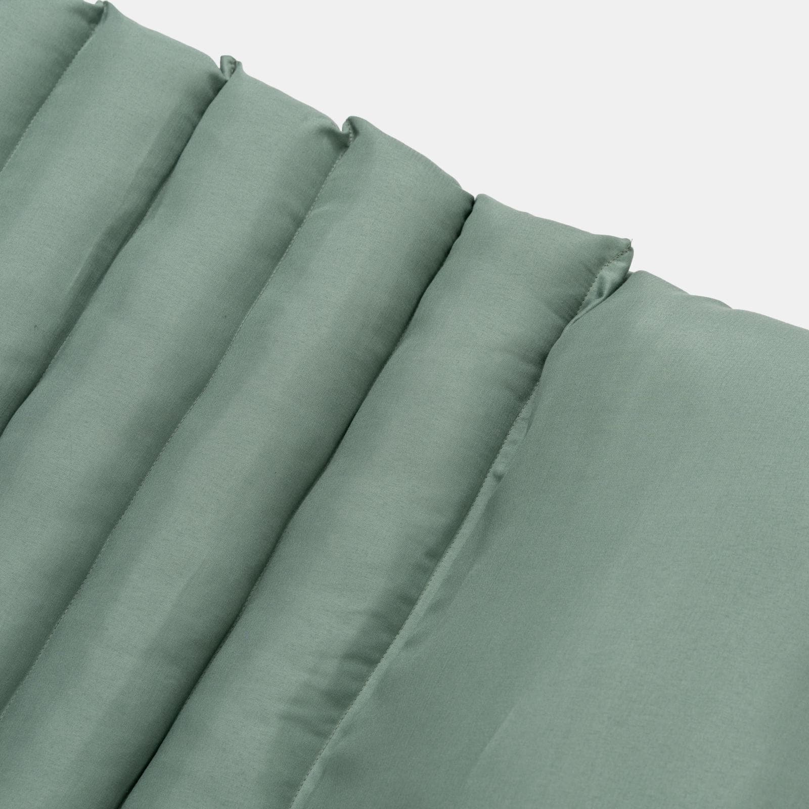 Cuscino imbottito avvolgibile per lettino prendisole 180x60 cm in poliestere verde - Maurilio