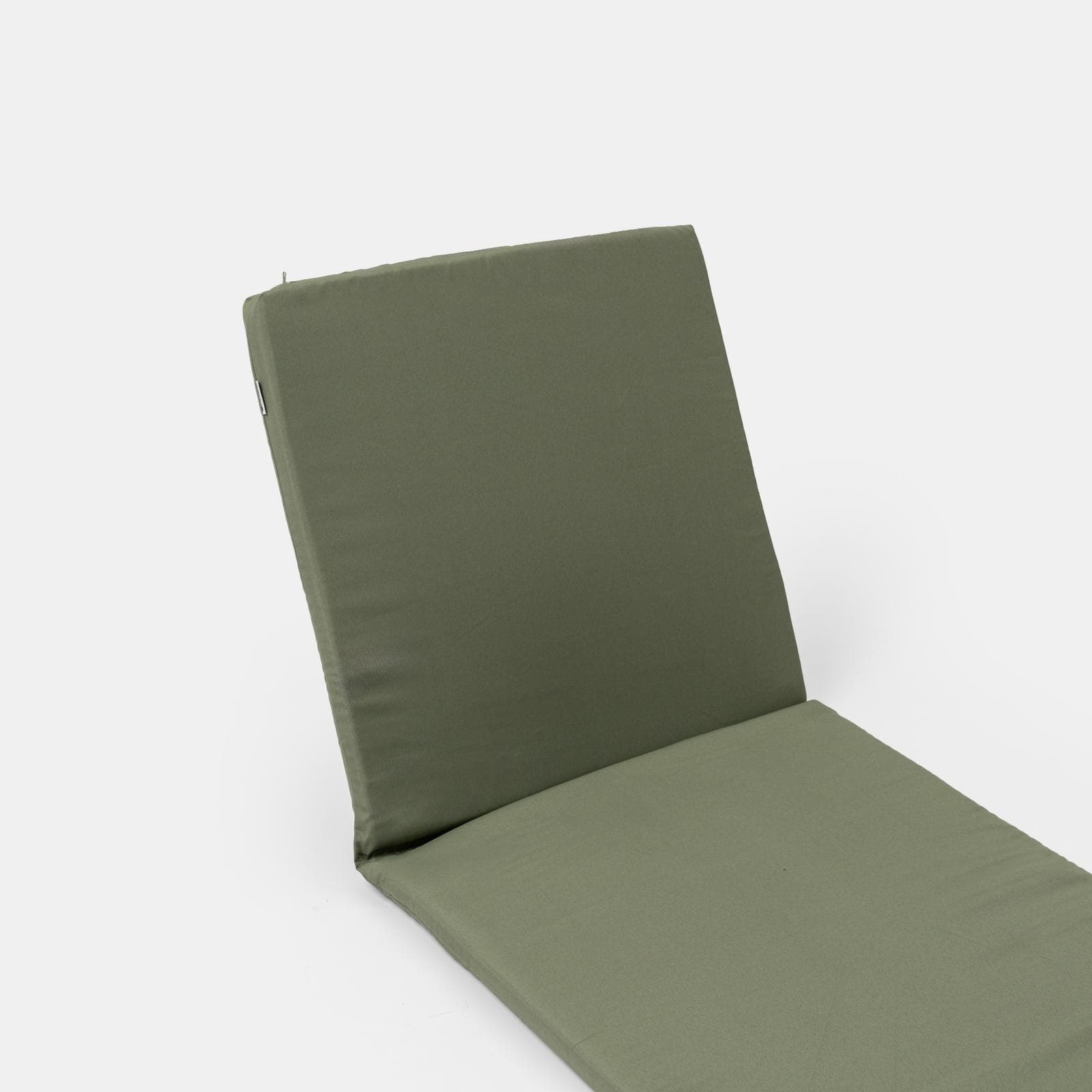 Cuscino per lettino prendisole 185x55 cm con lacci in poliestere idrorepellente verde - Bangkok