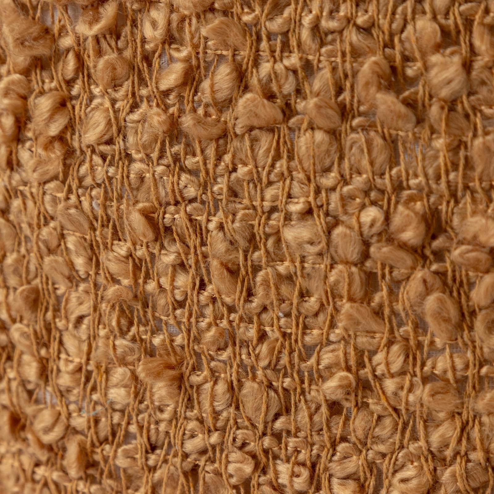 Cuscino sfoderabile 45x45 in bouclé sabbia