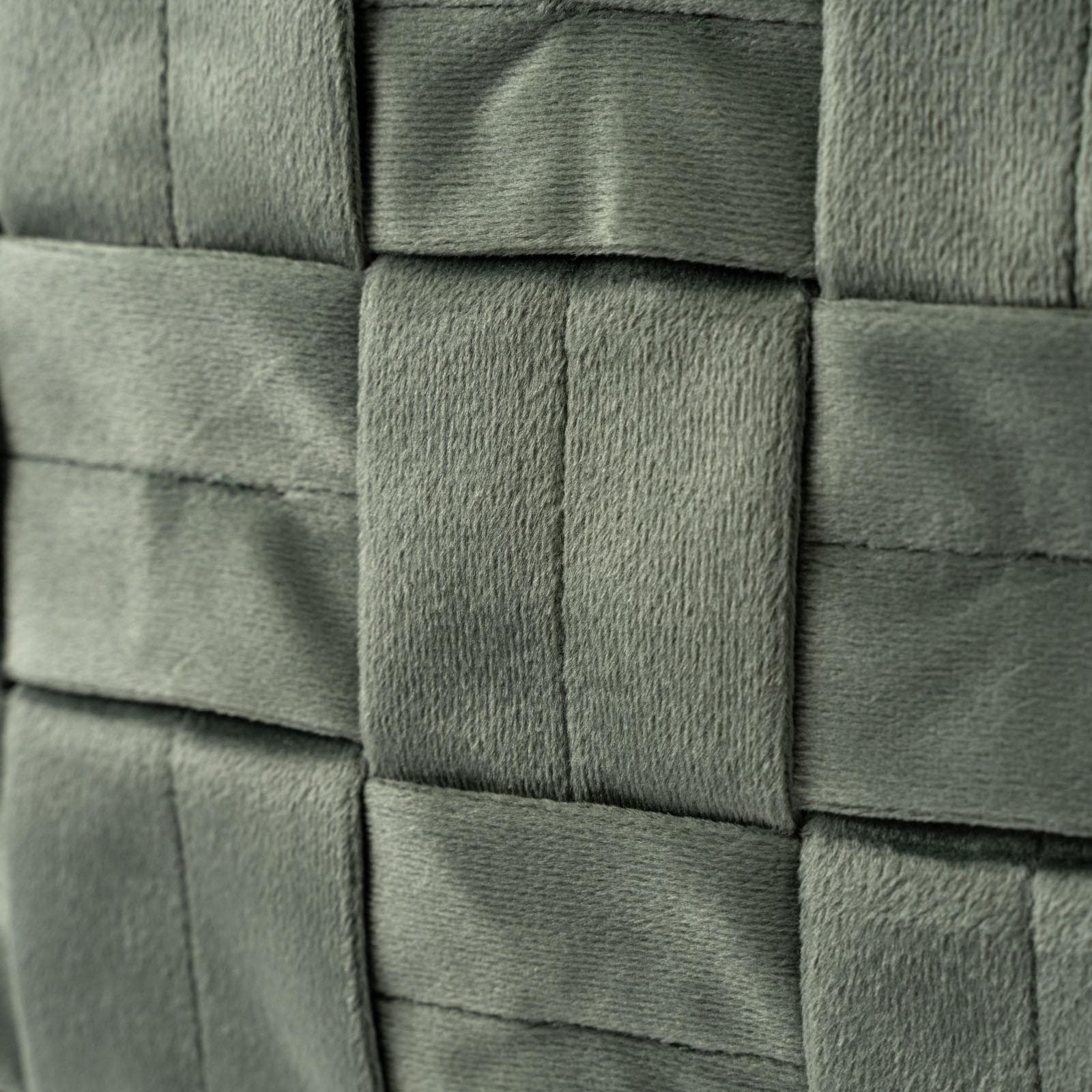 Cuscino sfoderabile 60x40 cm in velluto verde