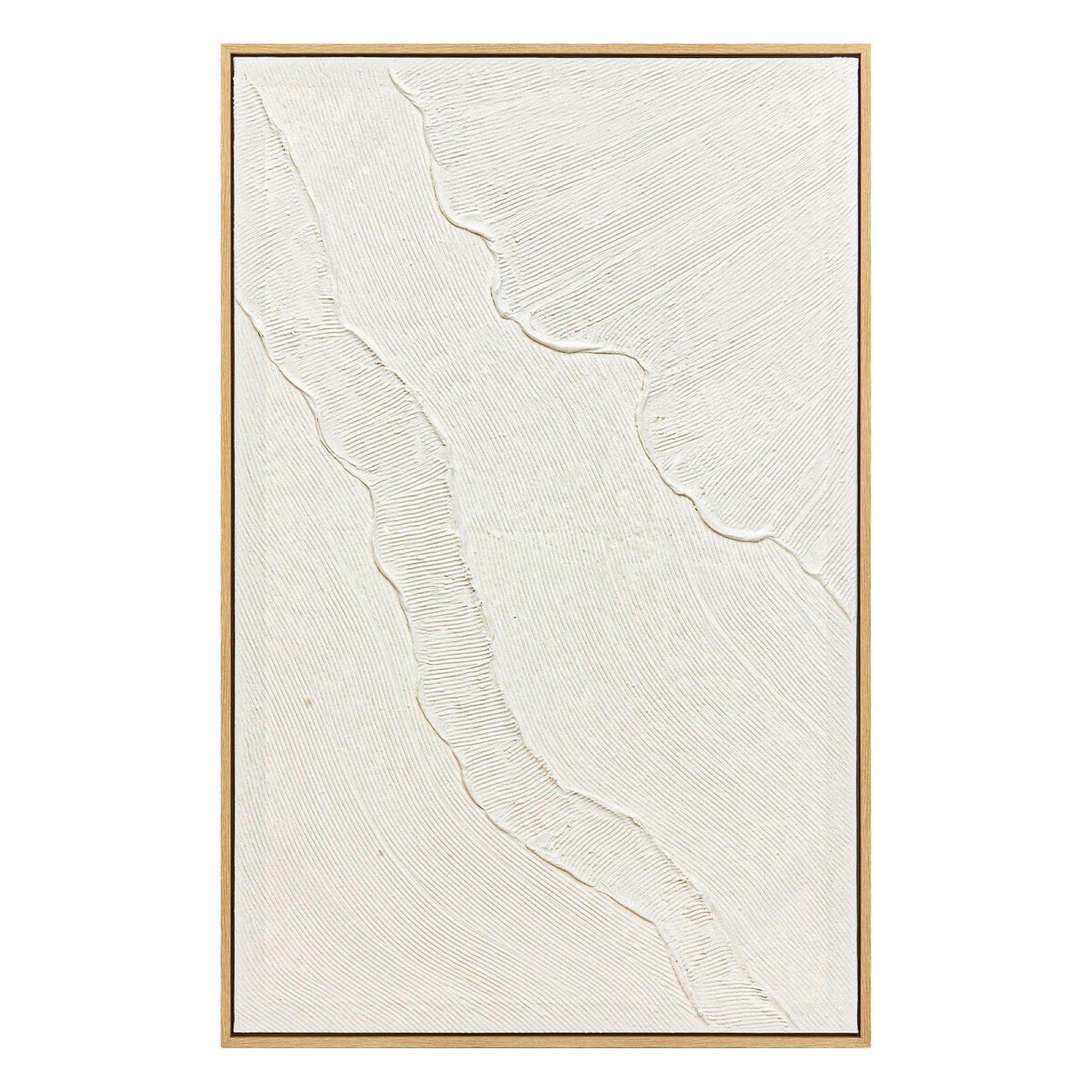 Decorazione da parete 75x116 cm reversibile bianco