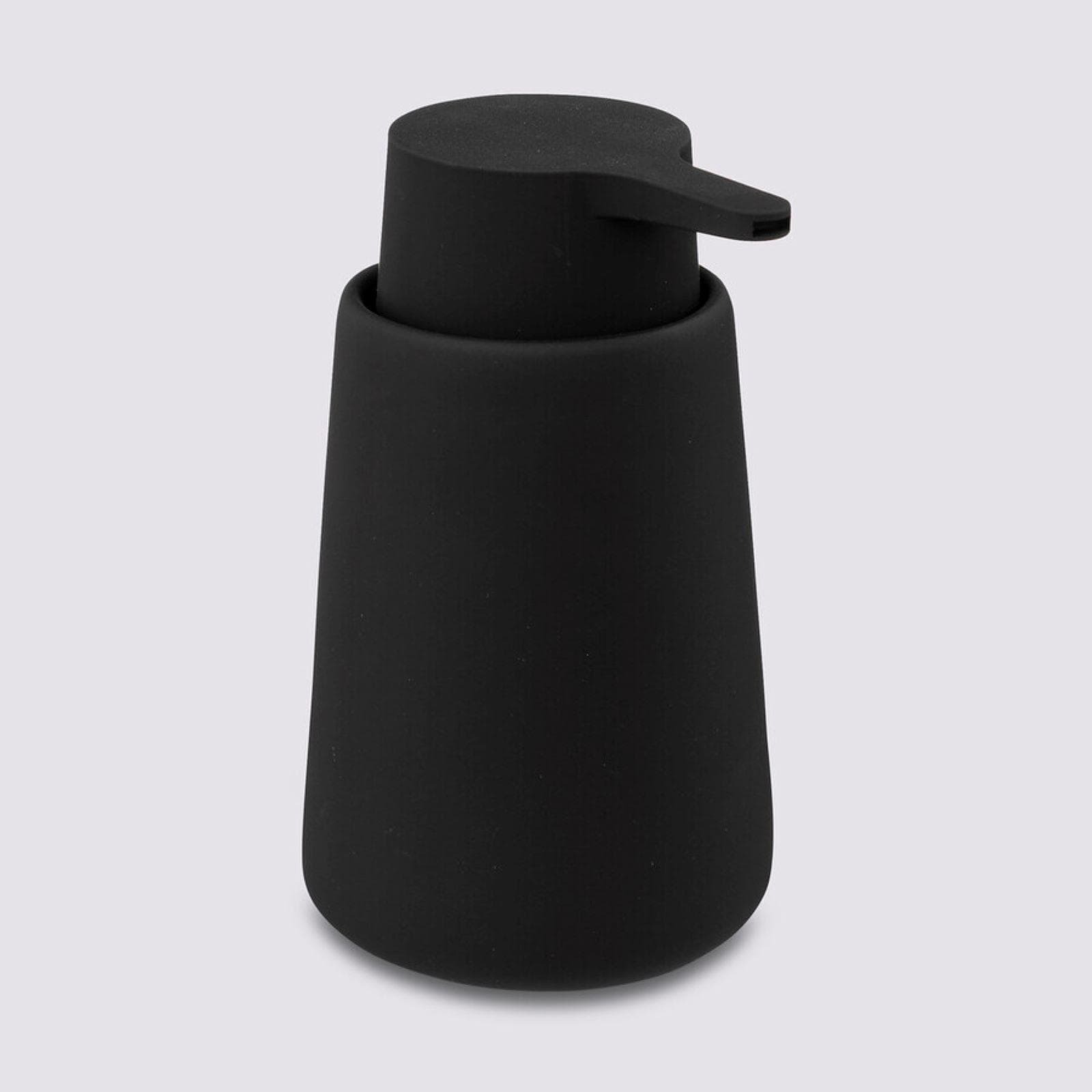 Dispenser per sapone in gres nero - Noix