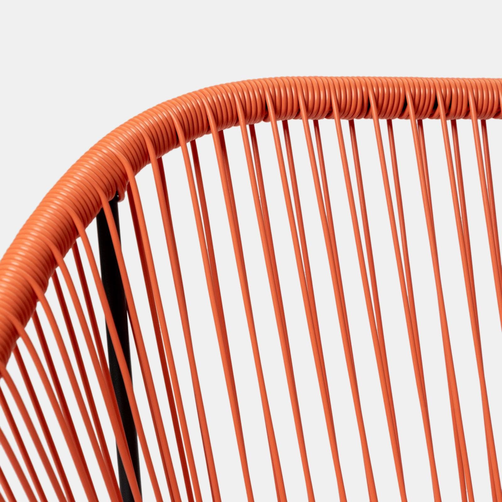Divano da interno in corda arancione - Kalimba