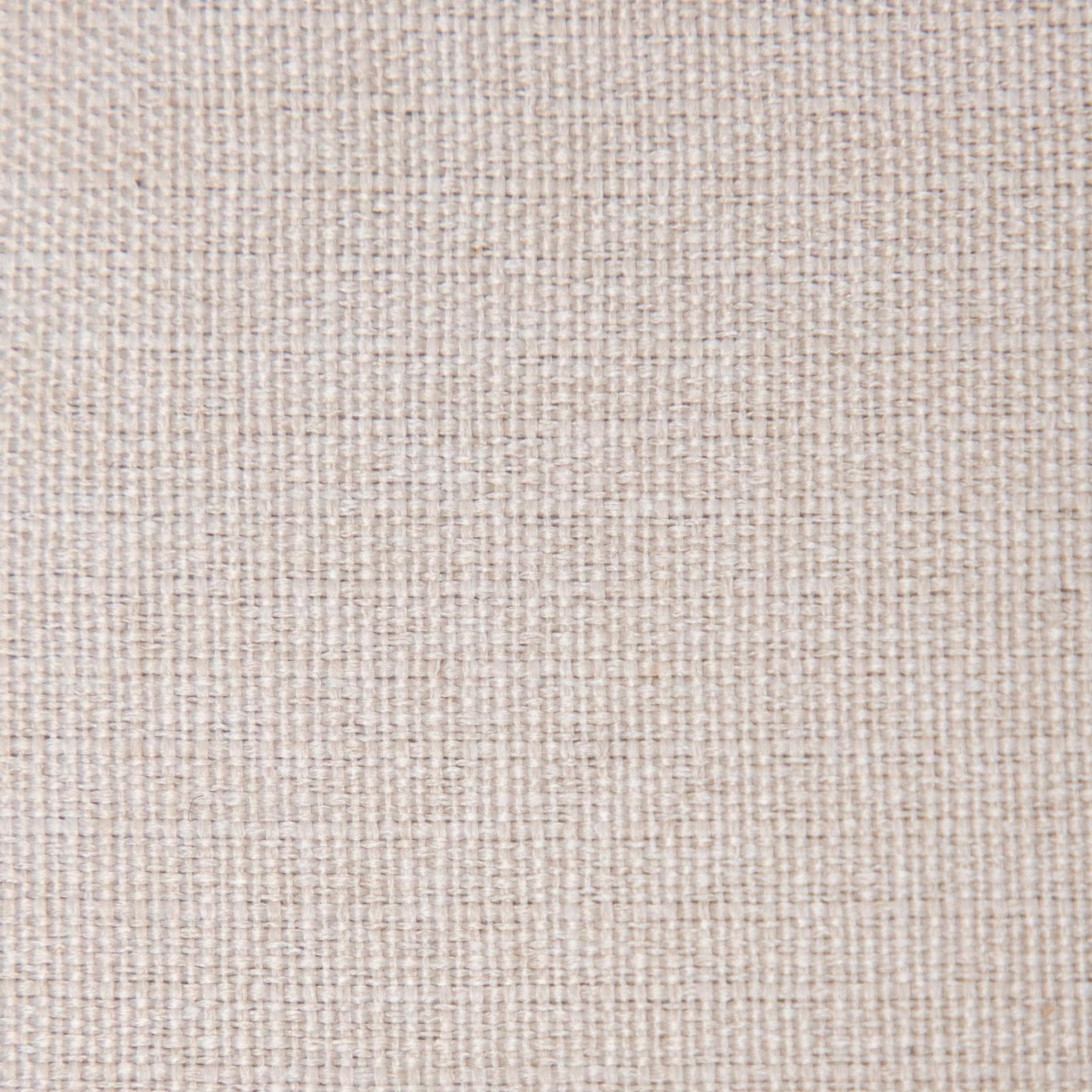 Divano letto angolare tre posti in tessuto crema e gambe in legno - Bekal