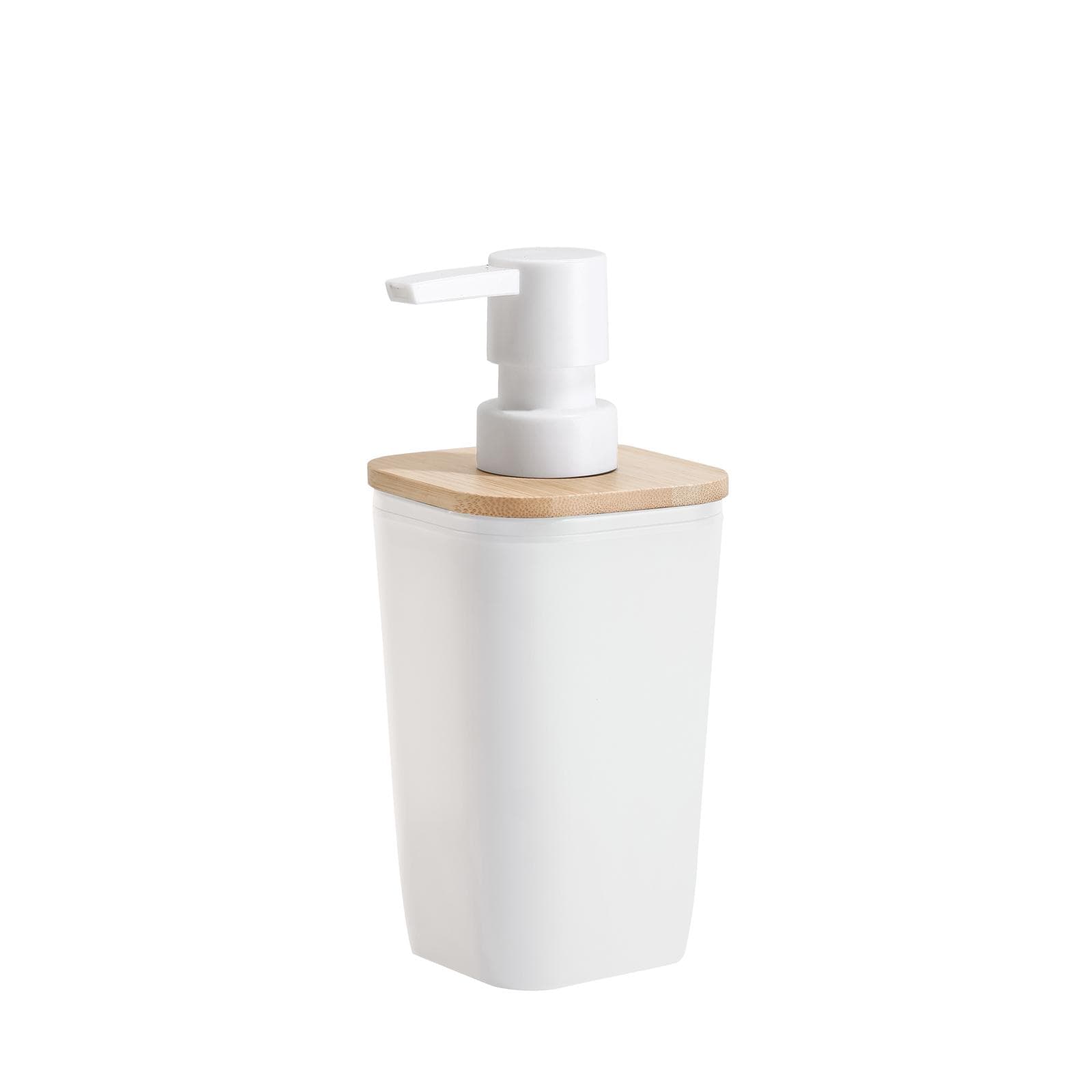 Dosasapone d'appoggio bianco e bambù - Linky