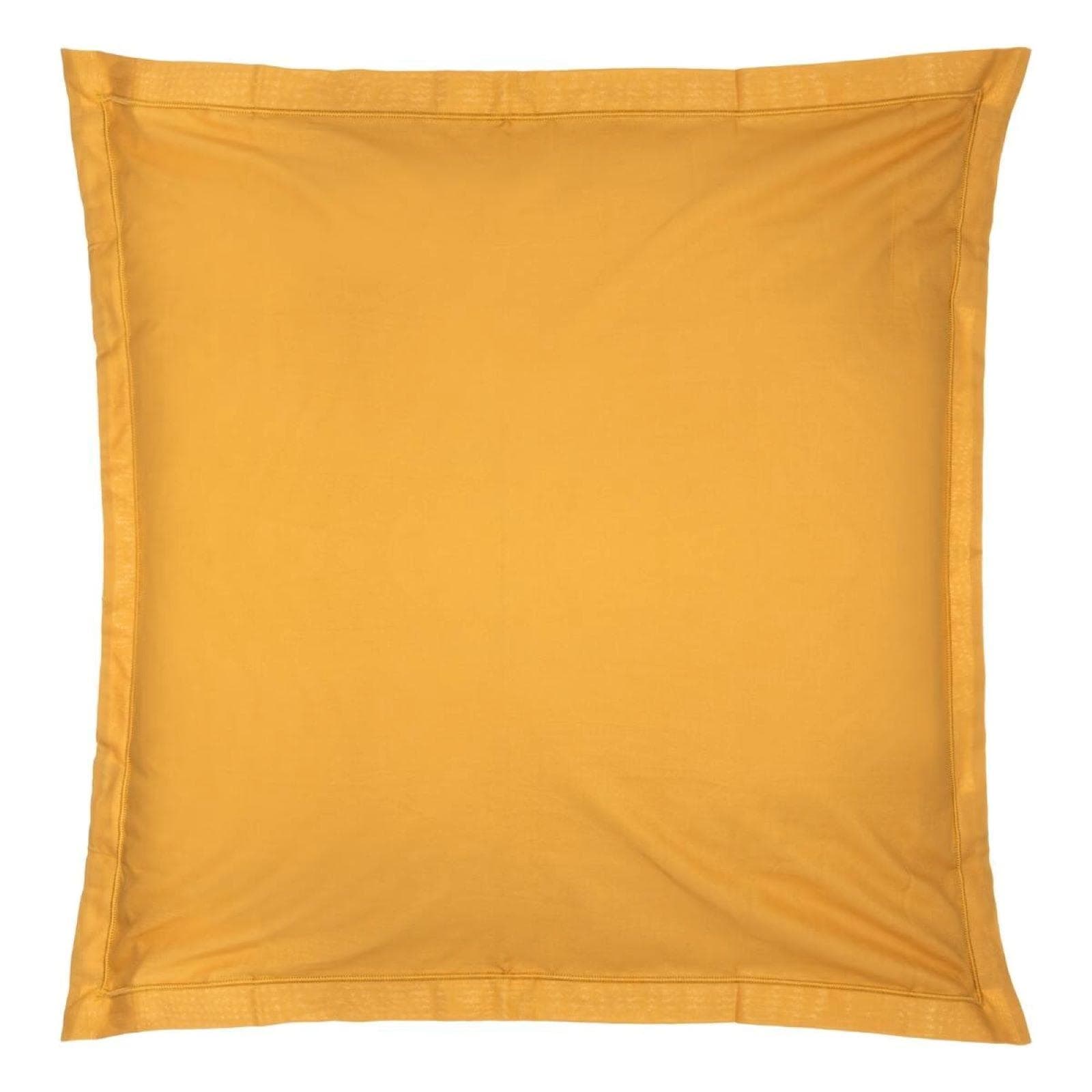 Federa per guanciale 63x63 cm in cotone ocra - Bellini