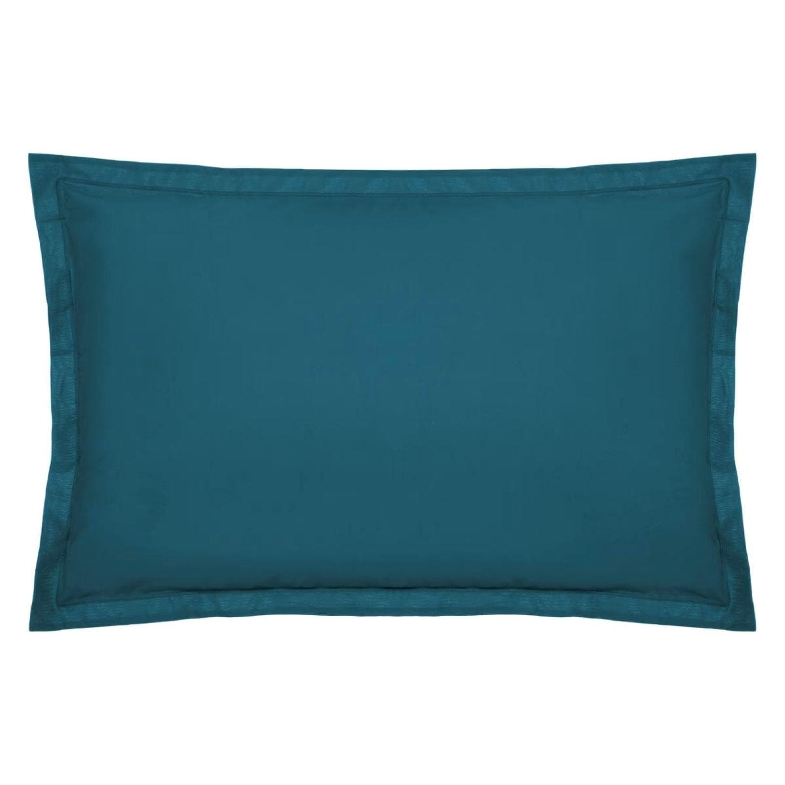 Federa per guanciale 70x50 cm in cotone petrolio - Bellini