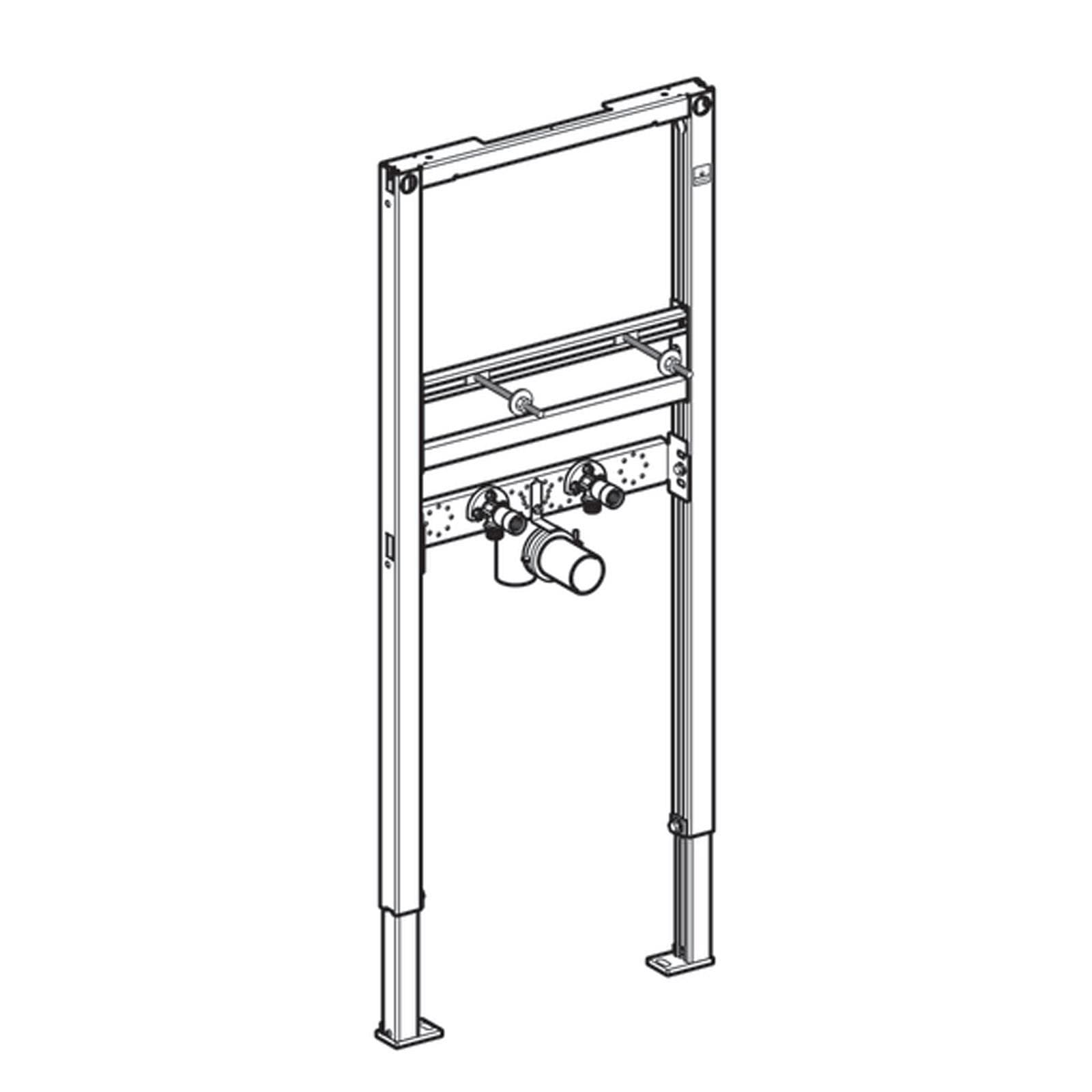 Geberit Duofix Modulo di installazione per lavabi sospesi per pareti in cartongesso 112 cm